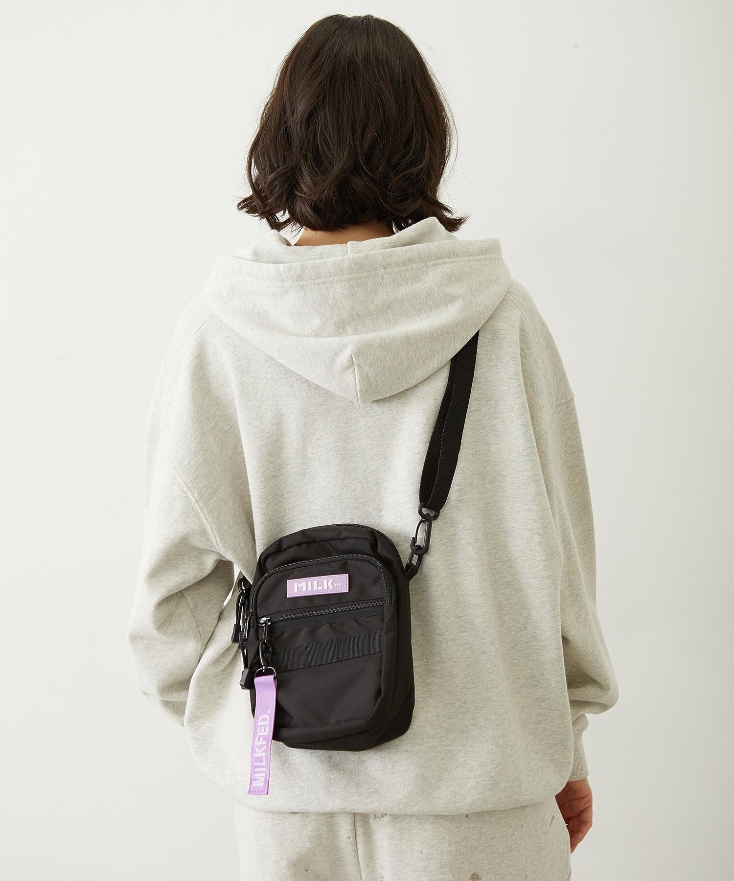 ACTIVE FRONT POCKET MOLLE SHOULDER BAG MILKFED.