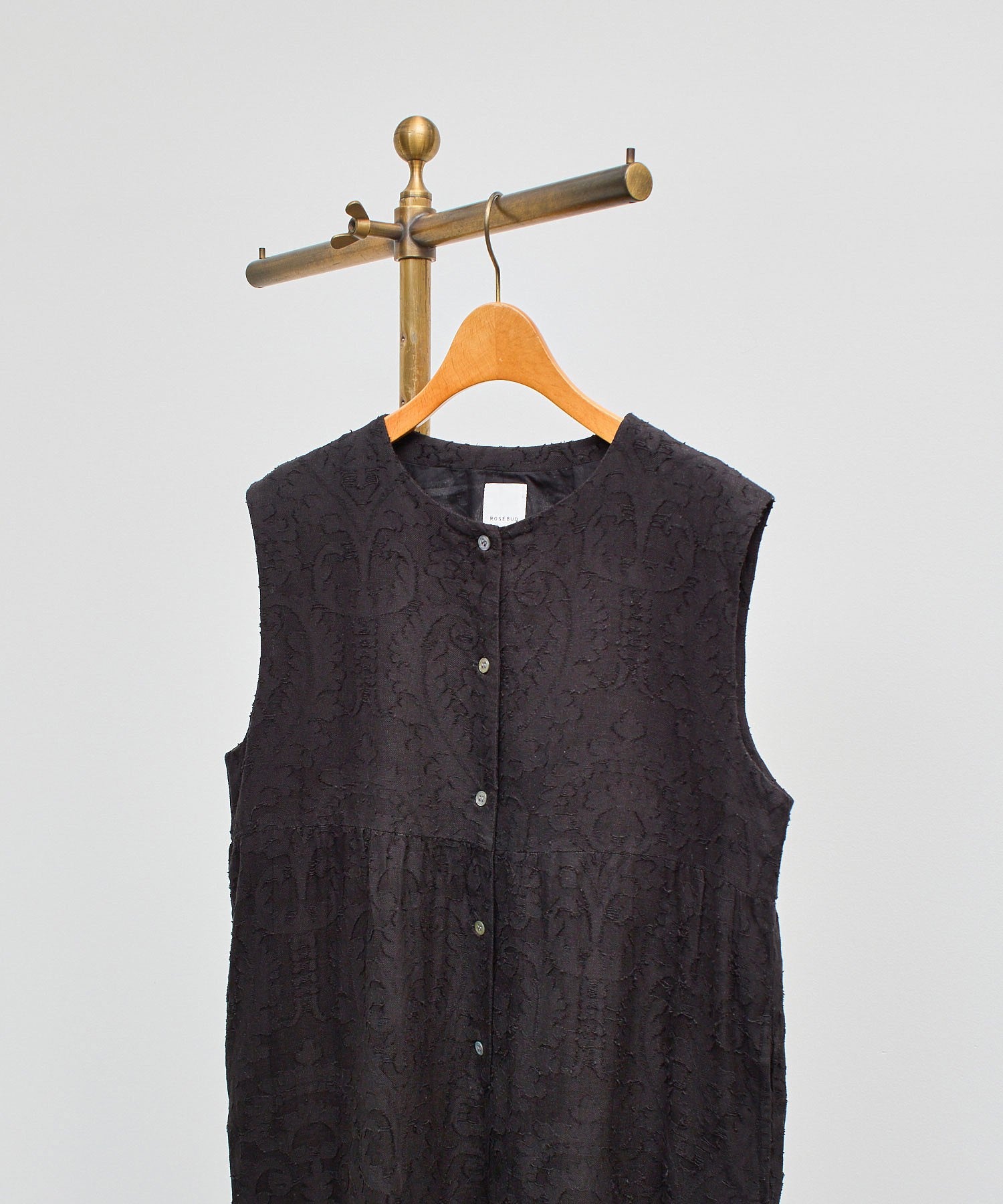 SLEEVELESS JACQUARD COMBINAISON