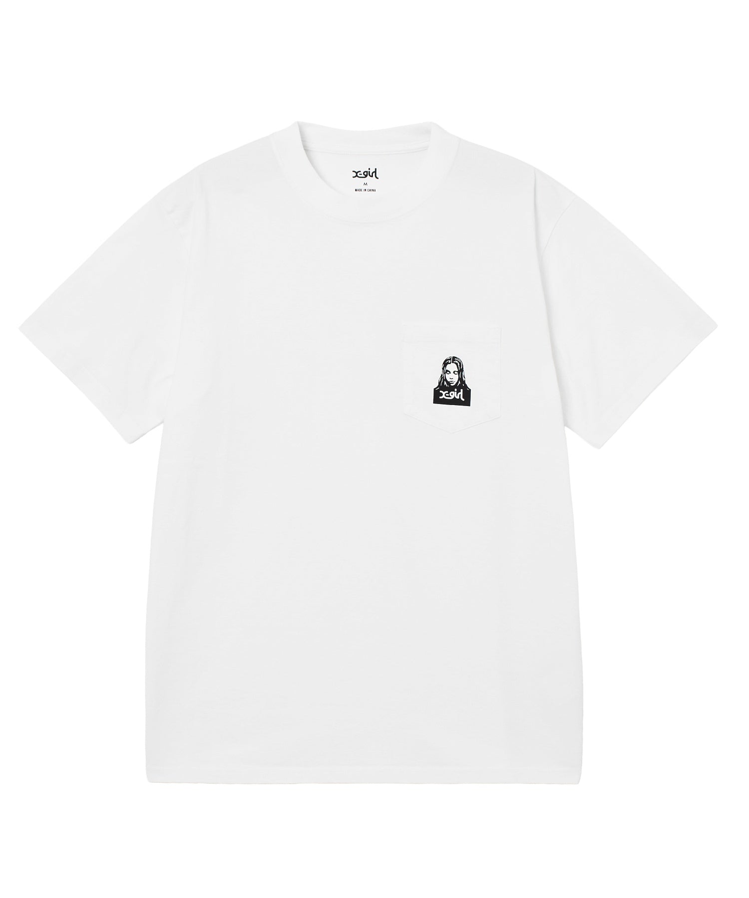 FACE AND WORDS POCKET S/S TEE