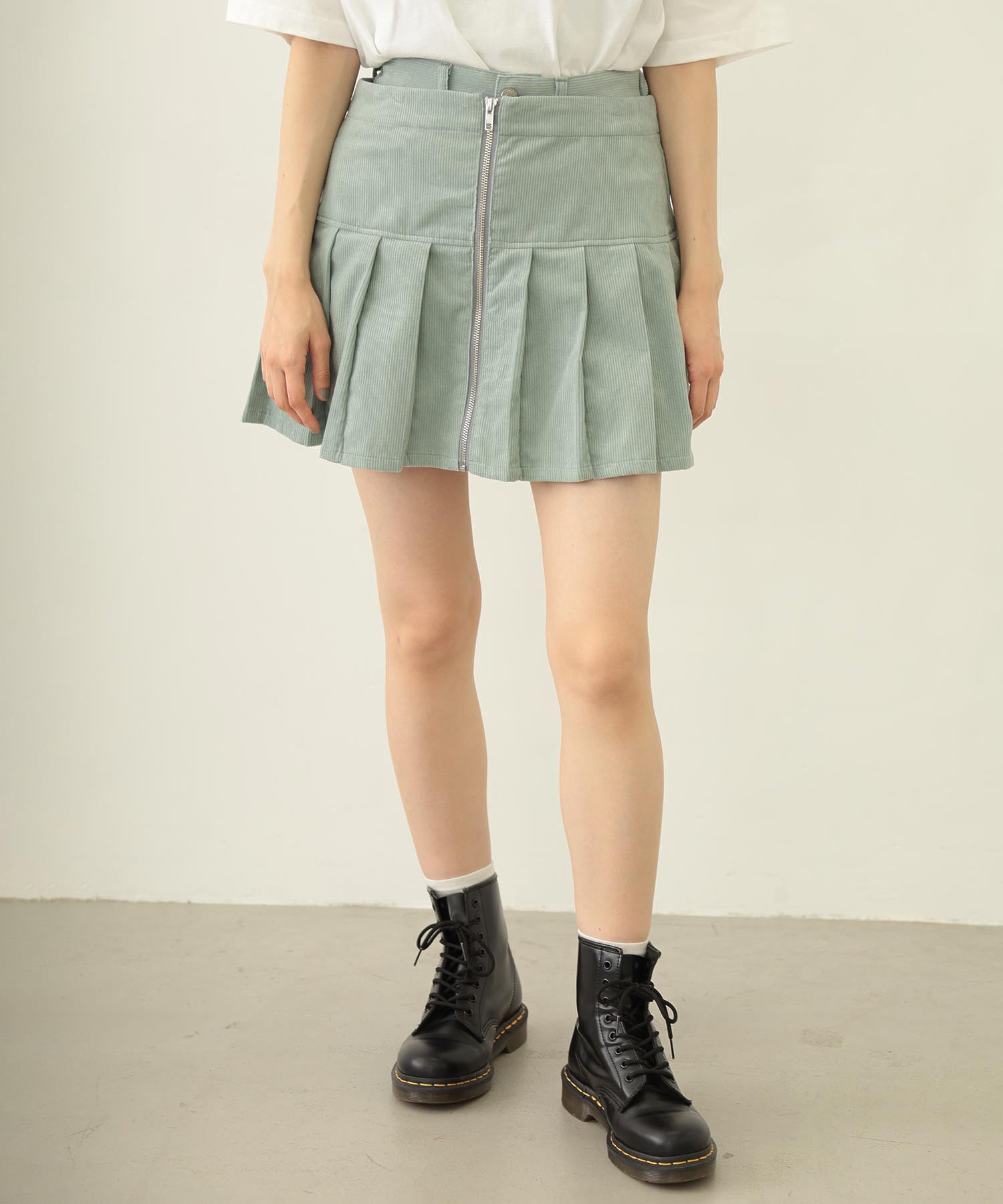 LAYERED CULOTTE SKIRT