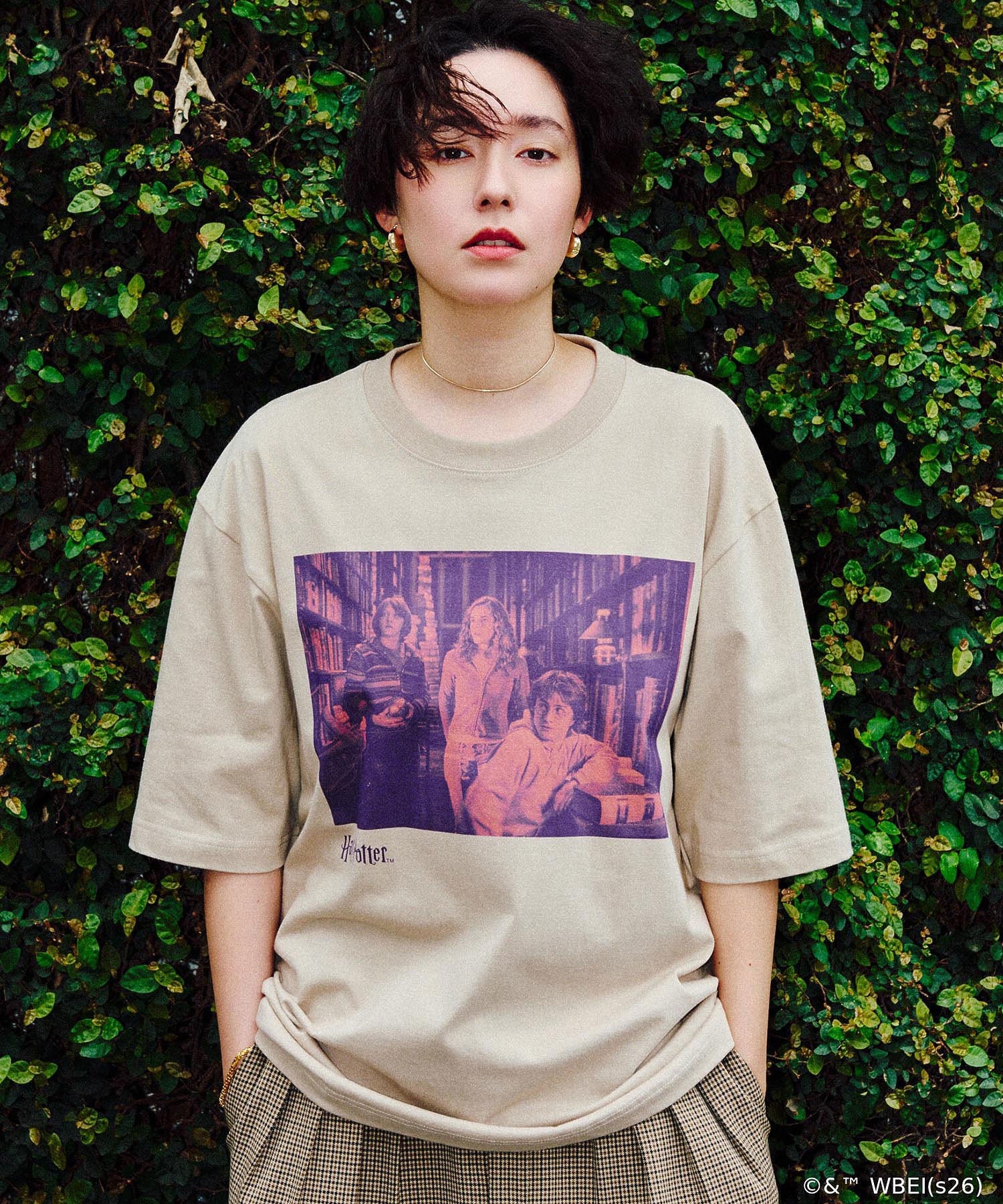 COLSUN/HARRY POTTER PHOTO T-SHIRT