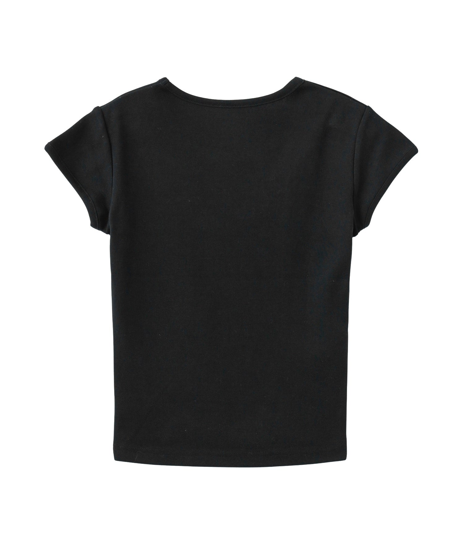 RHINESTONE OVAL CURSIVE LOGO S/S BABY TEE