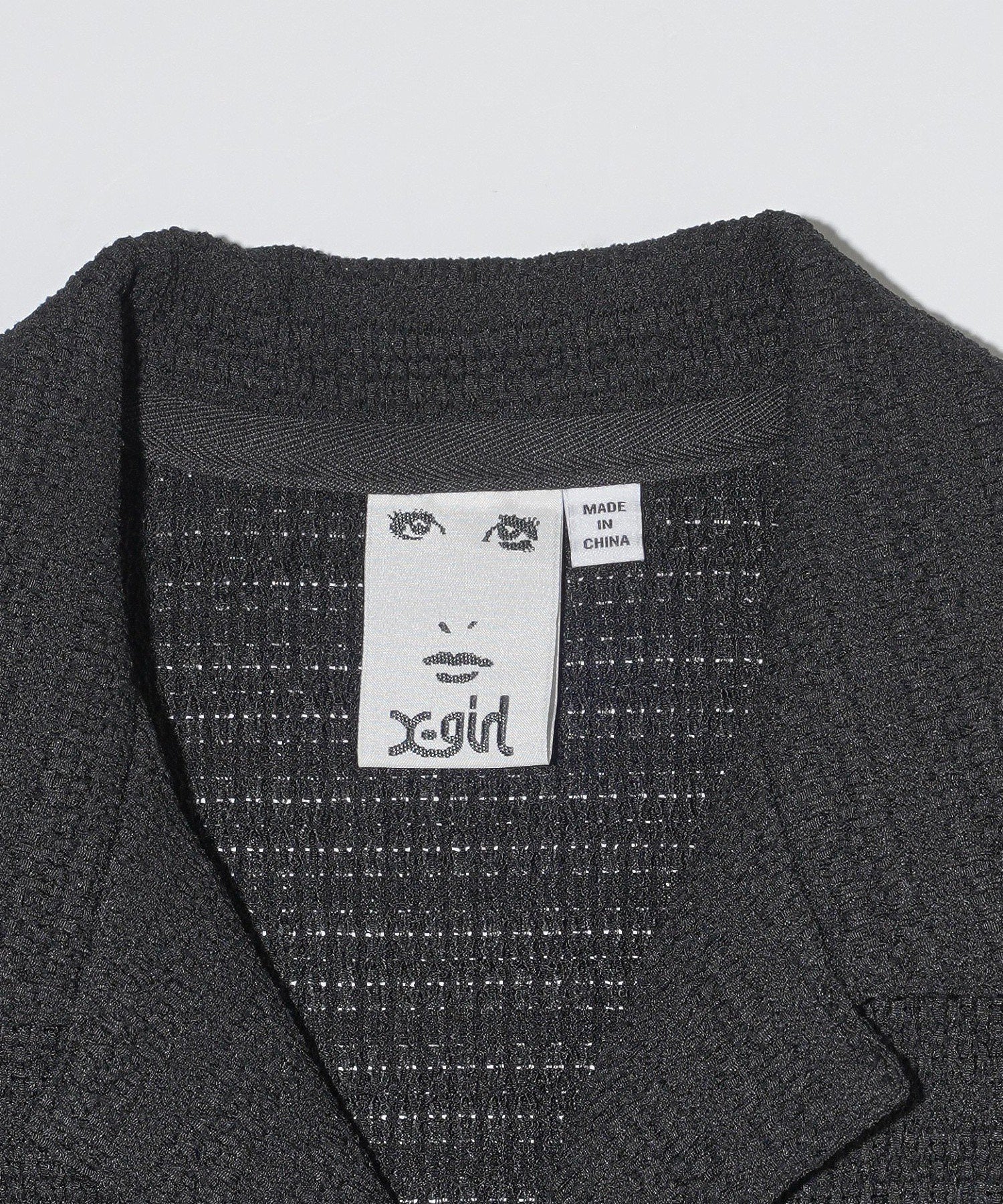 OPEN COLLAR COMPACT SHIRT