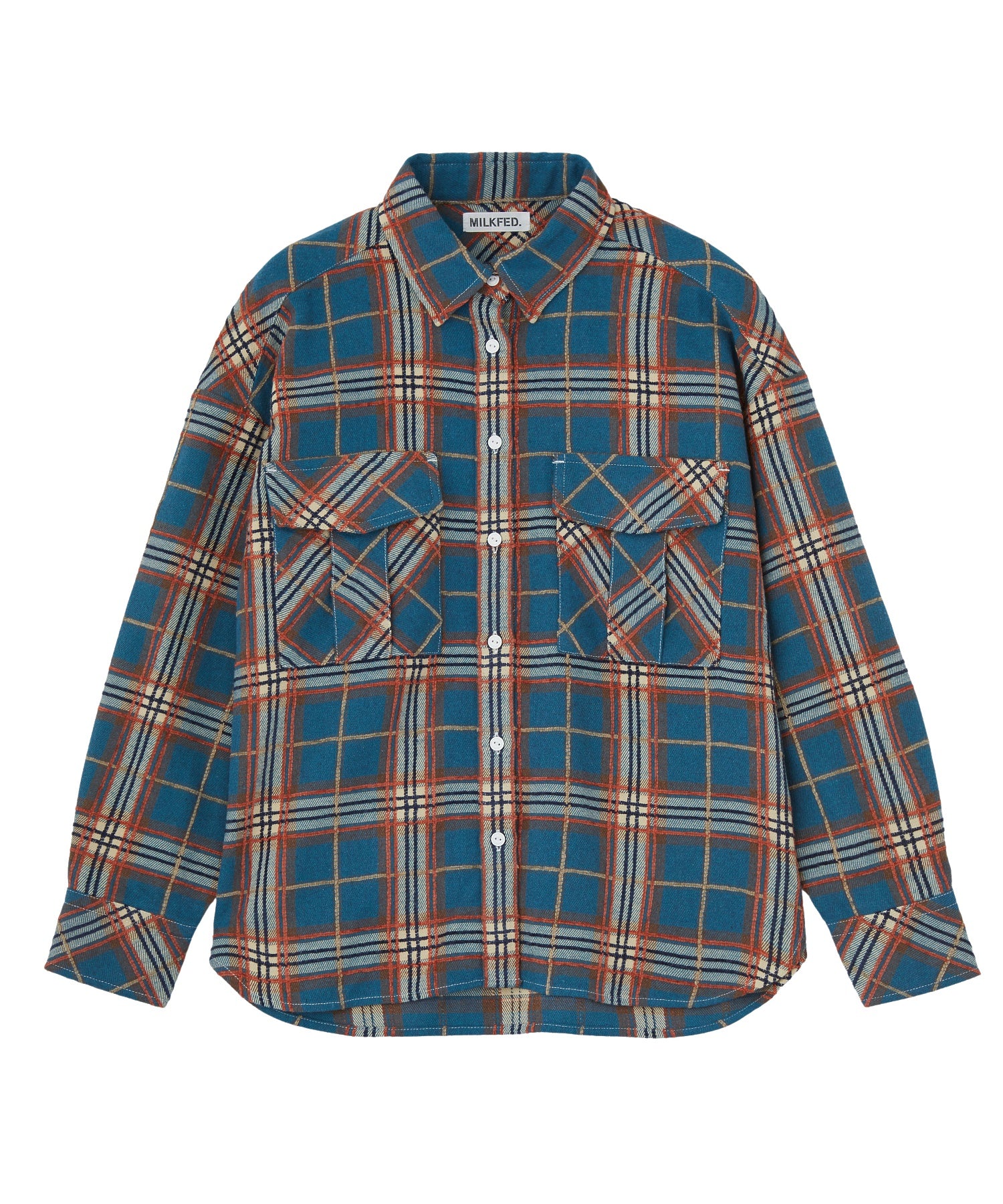 LOGO PLAID SHIRT