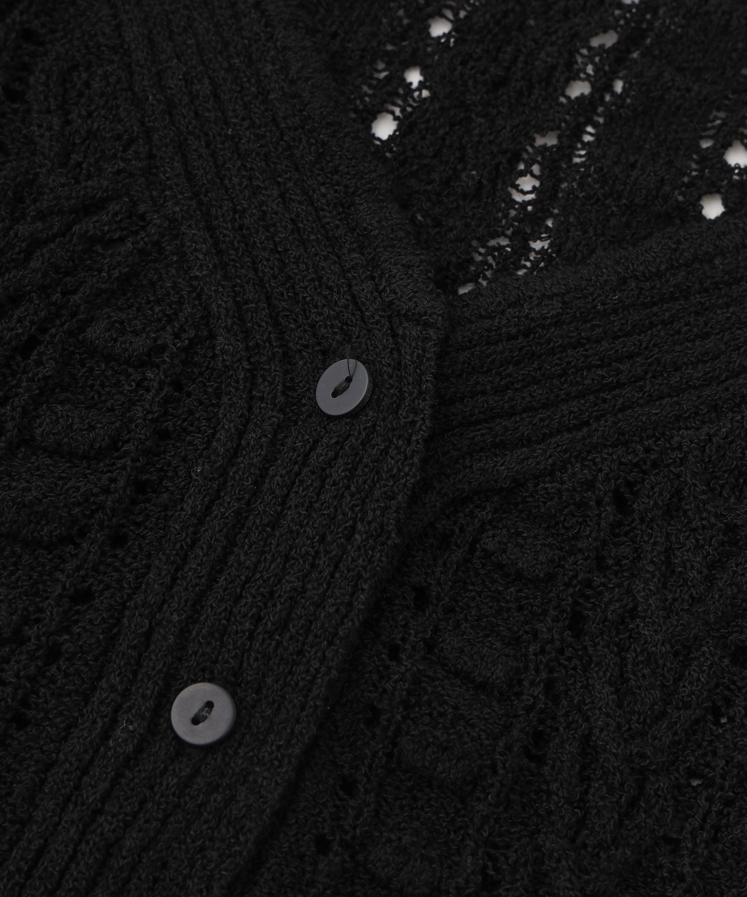 OPENWORK CABLE KNIT CARDIGAN