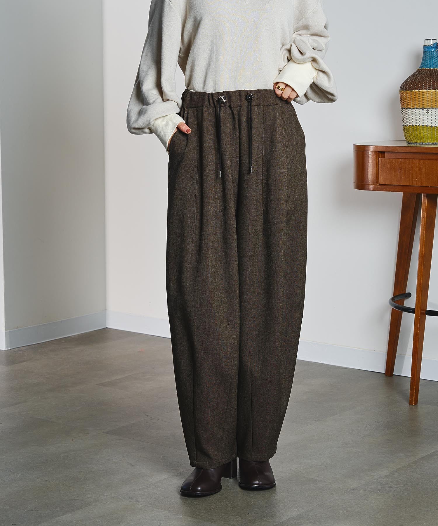 mici/BARREL PANTS