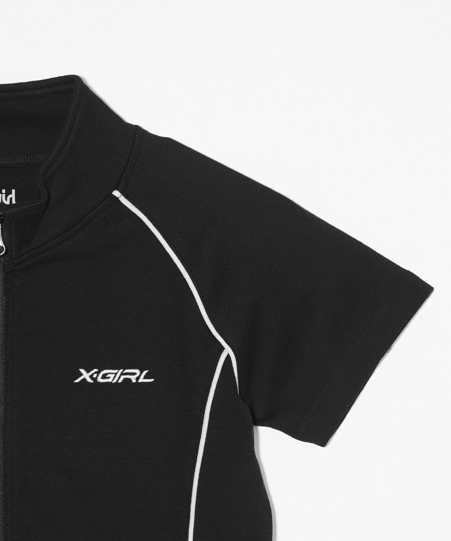 RACING ZIP UP TOP