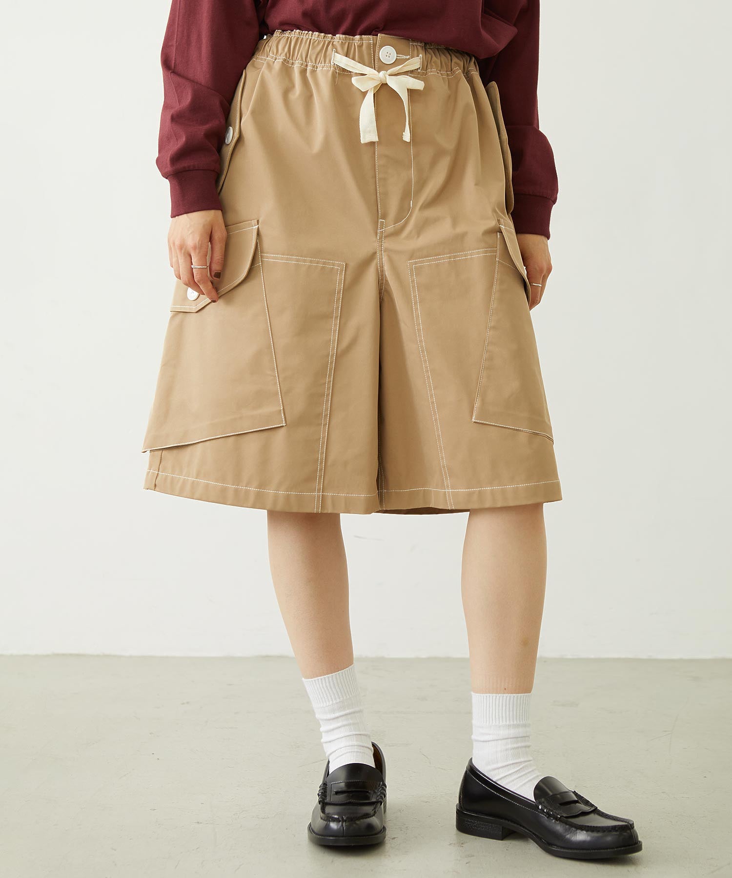 BIG POCKET CARGO HALF SHORTS