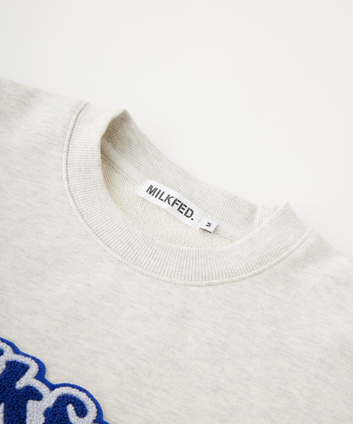 COOPER LOGO WIDE CREW SWEAT TOP