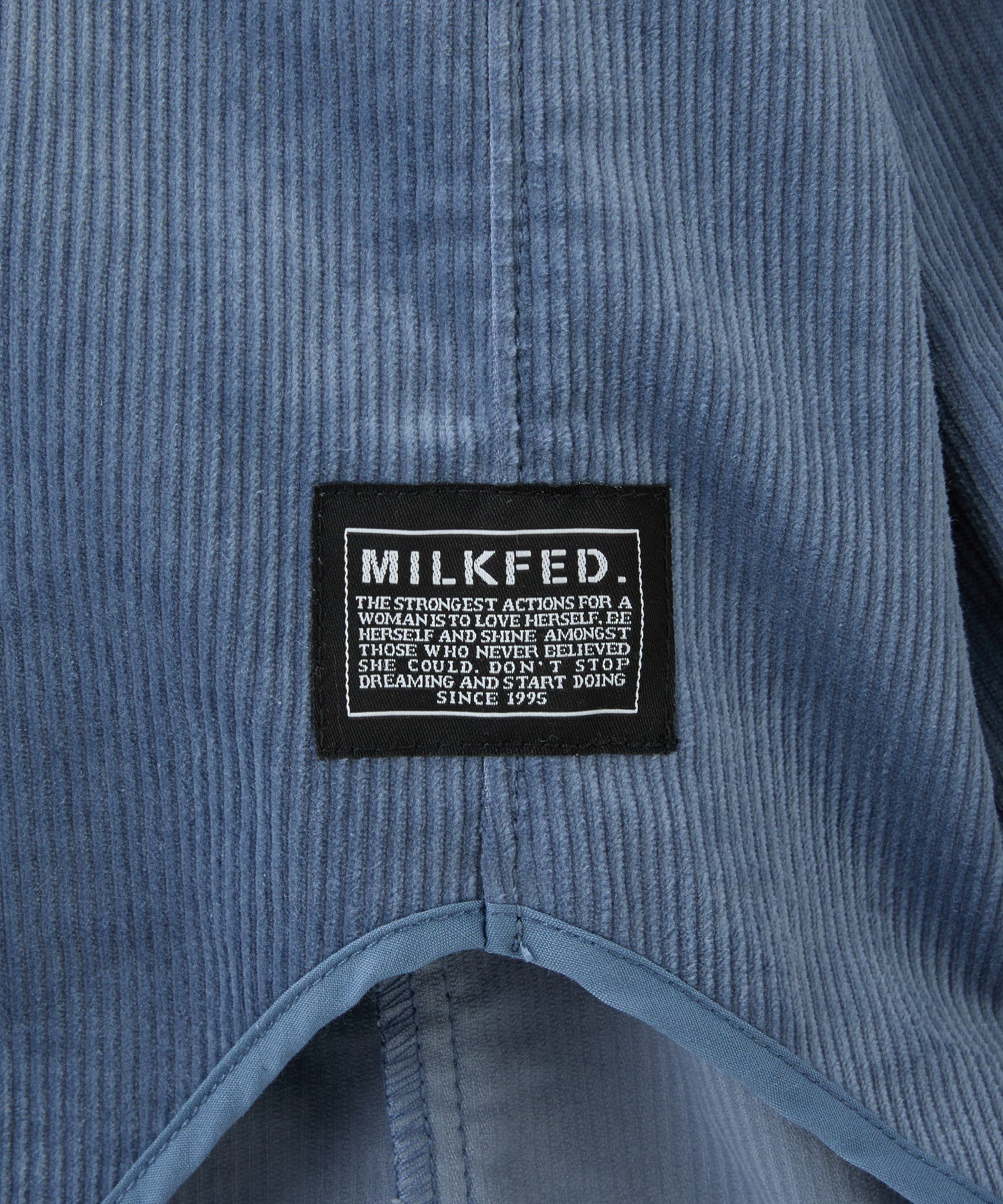 BIG COLLAR CORDUROY SHIRT