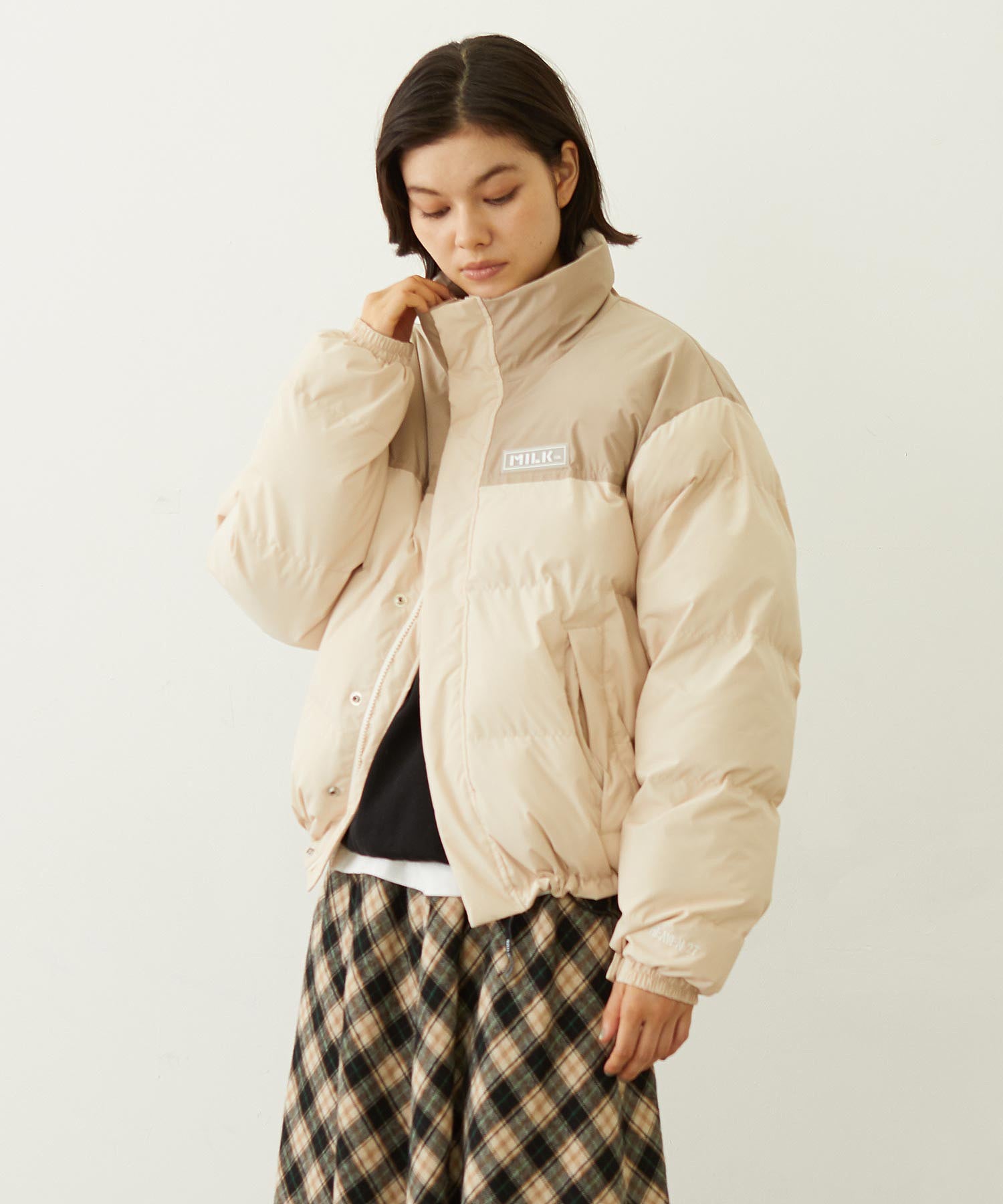 BAR PATCH PUFFER JACKET