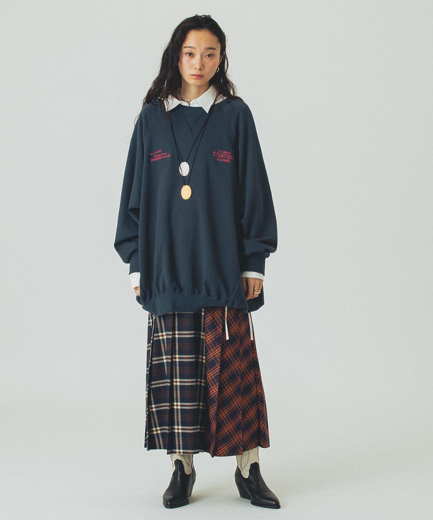 model:161cm 着用サイズ:ONE SIZE