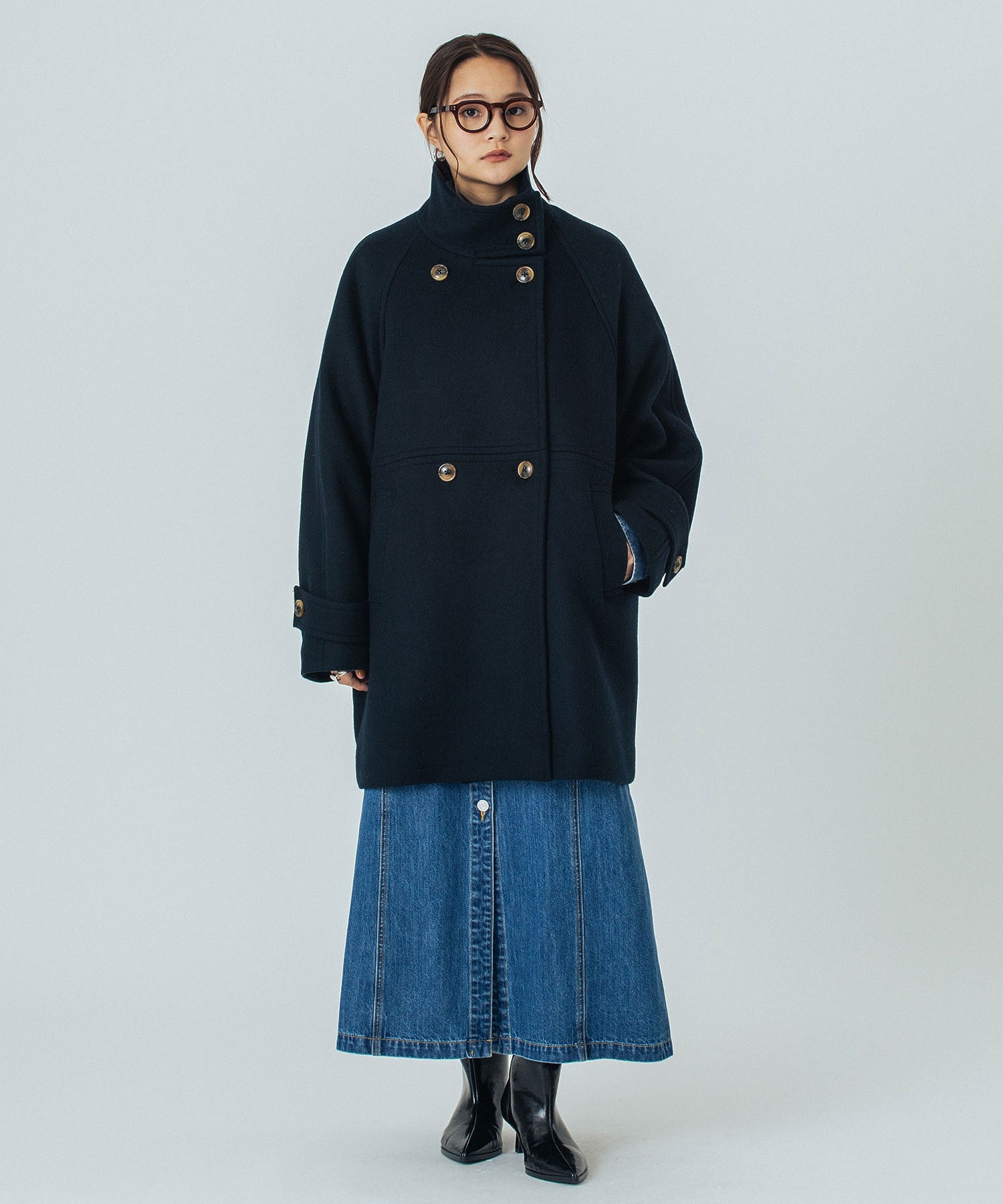 model:160cm 着用サイズ:S