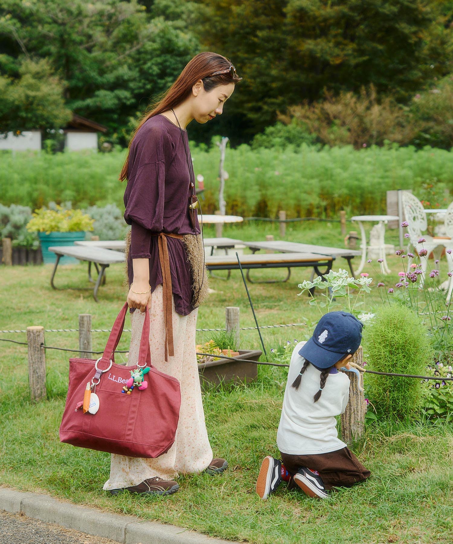 【ROSE BUD別注】L.L. Bean/GROCERY TOTE BAG