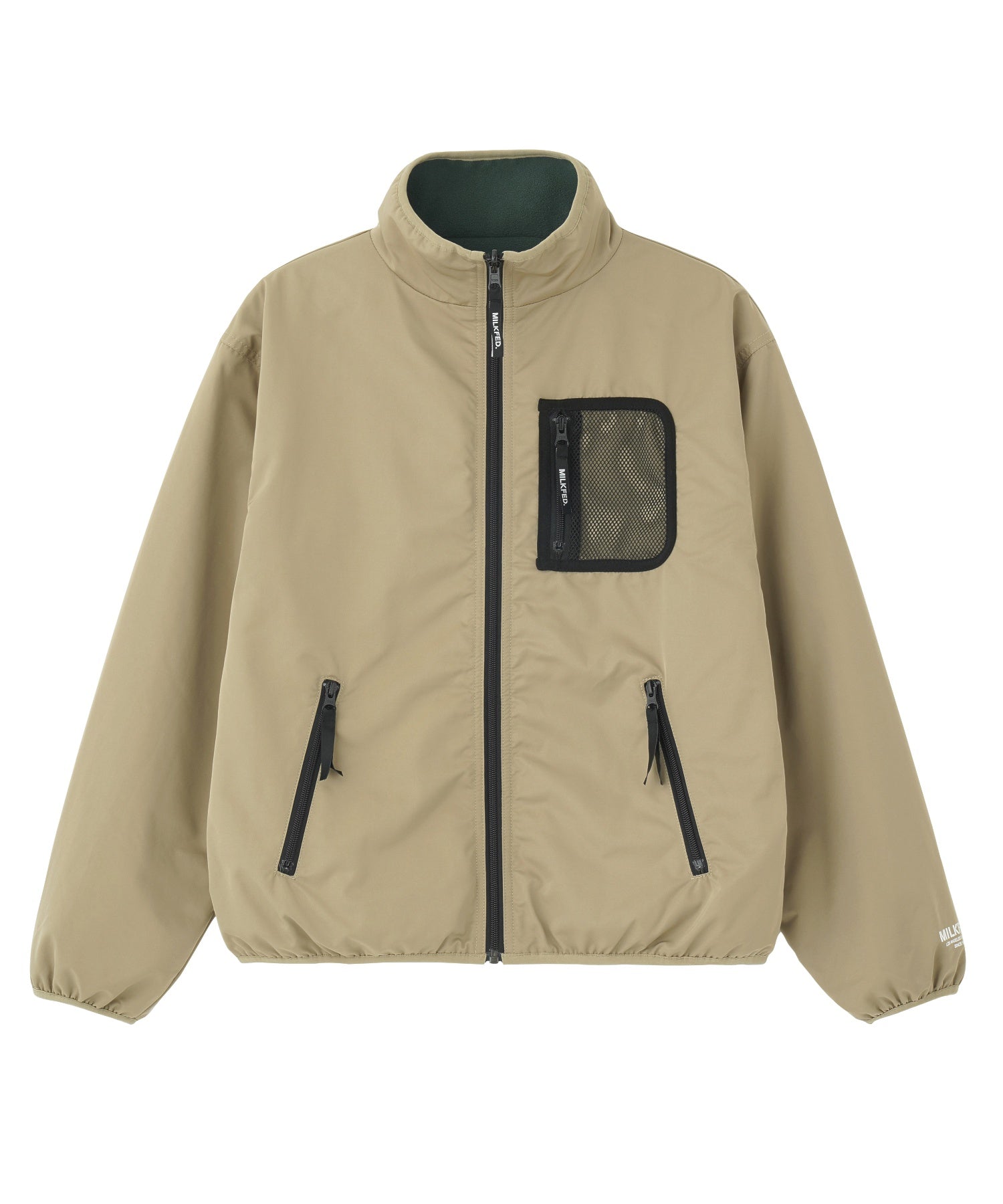 REVERSIBLE FLEECE JACKET