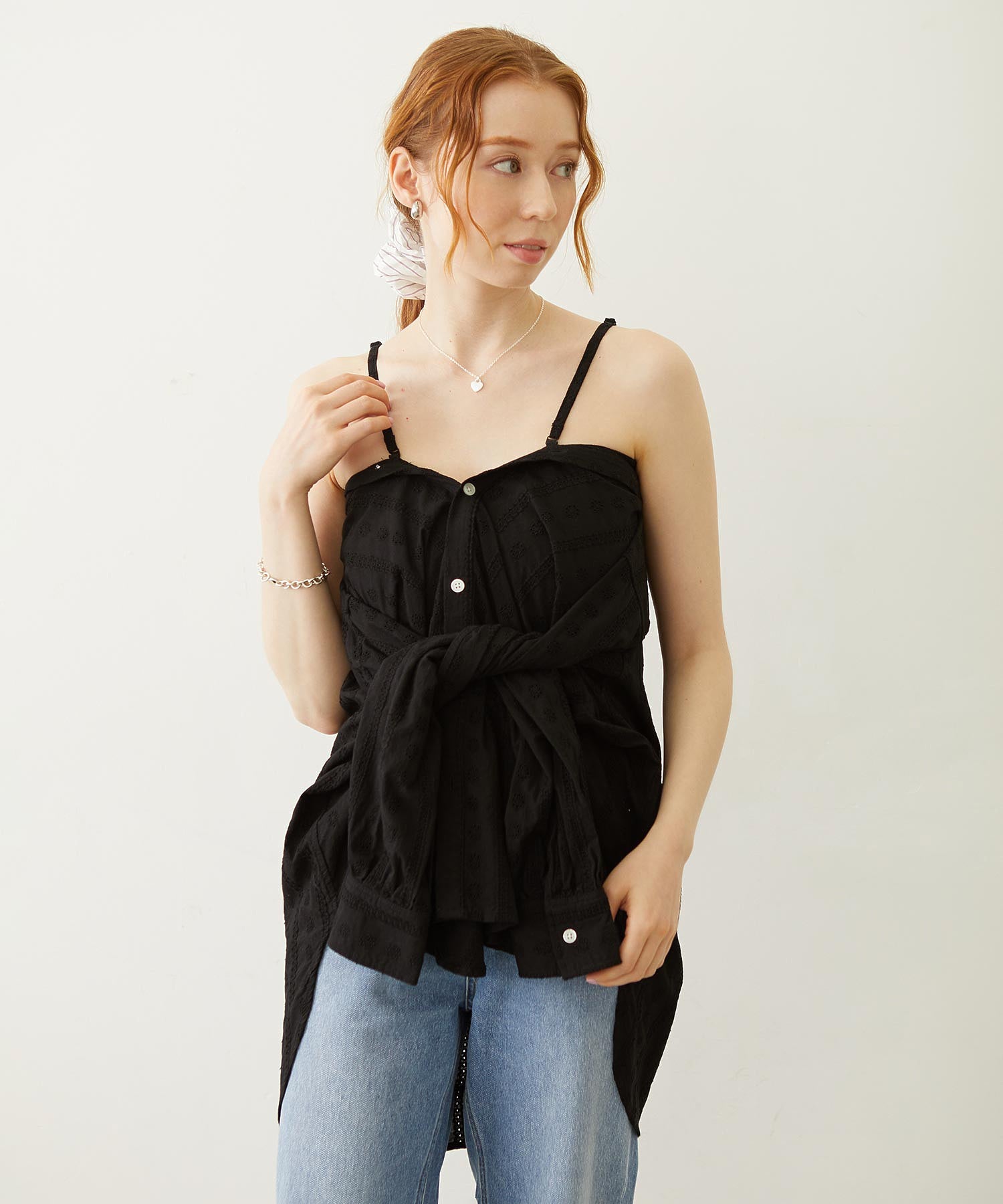 2WAY OVERSIZED SHIRT