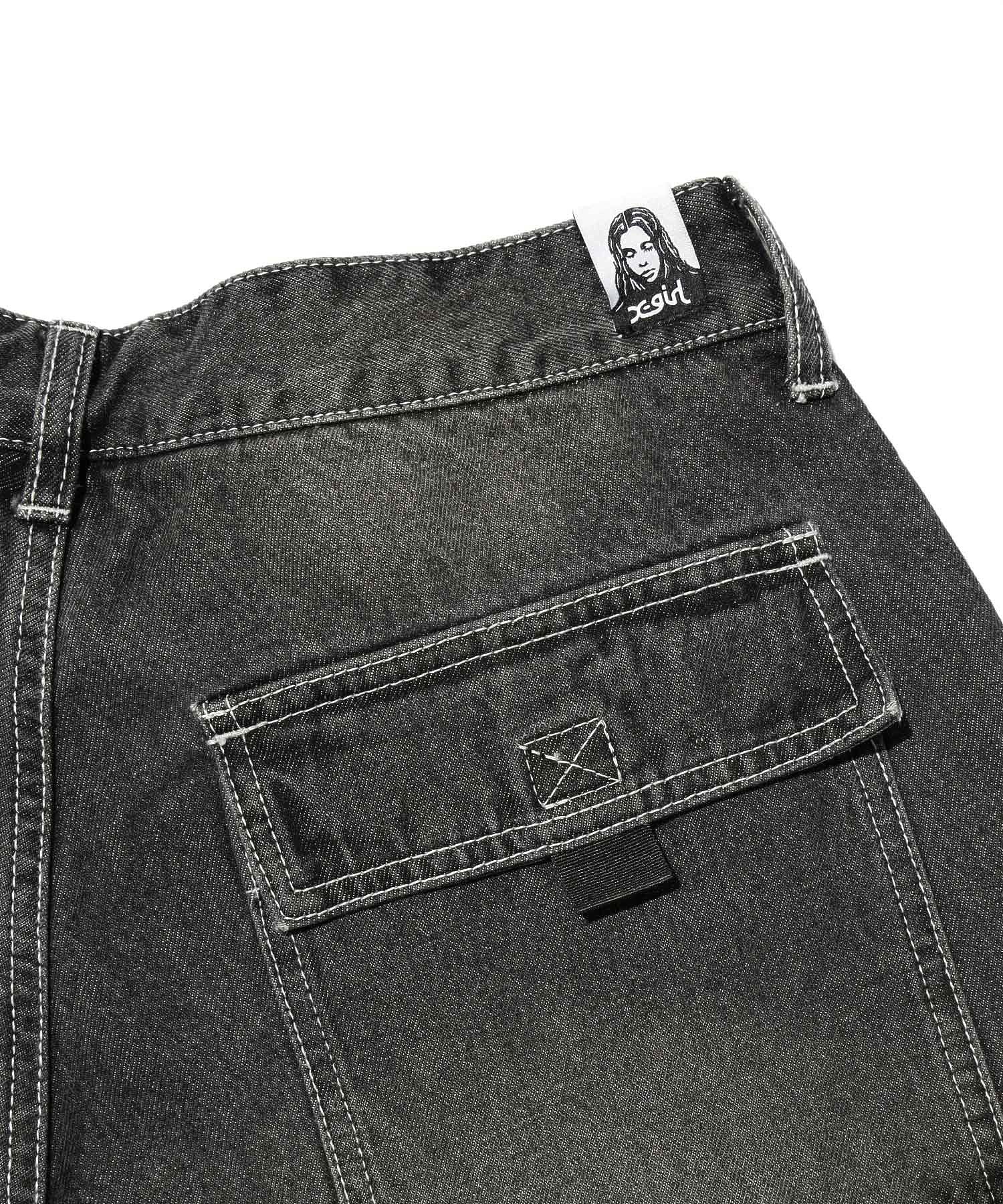 FACE WIDE CARGO PANTS X-girl