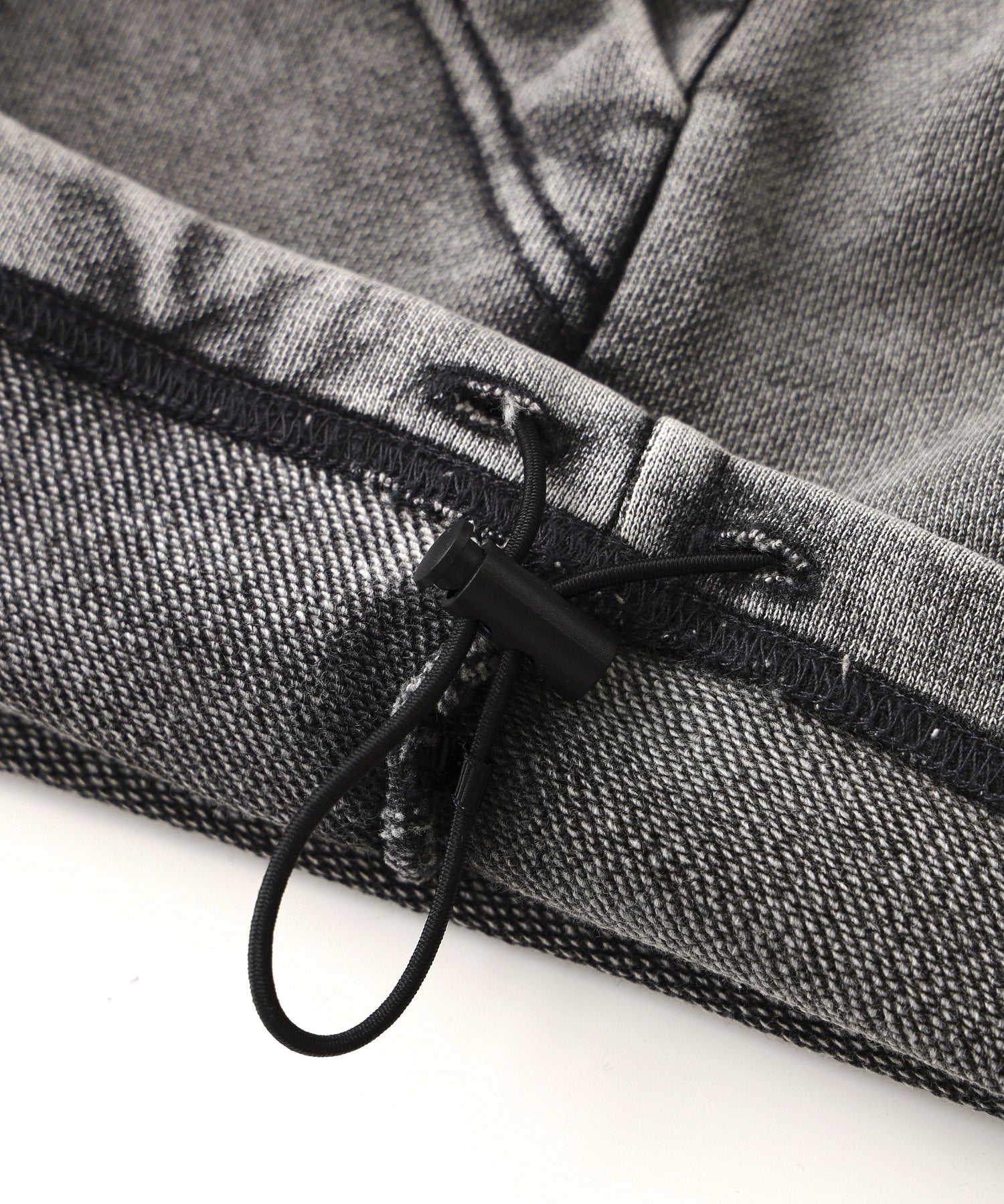 FADED FACE LABEL ANORAK SWEAT HOODIE