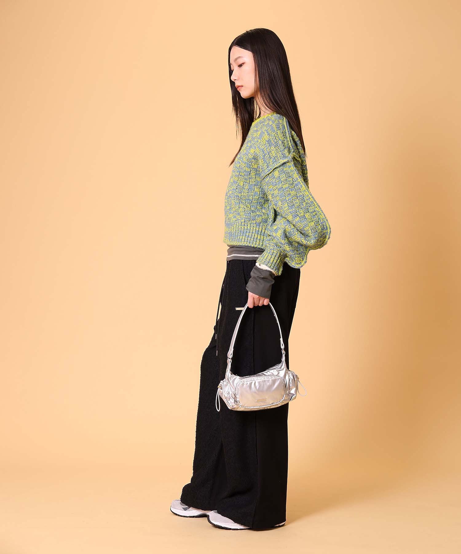 ミックスニットプルオーバー