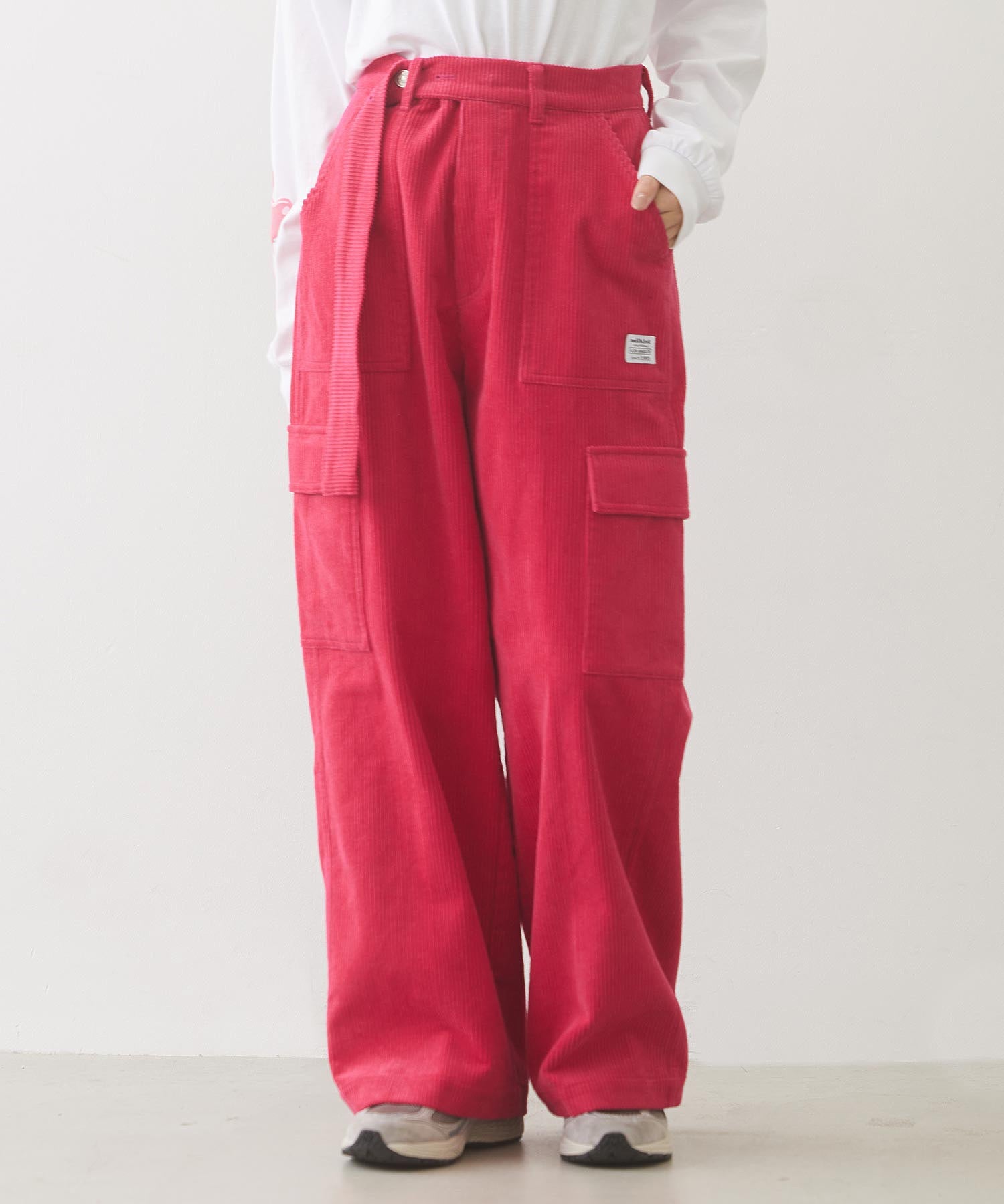 CORDUROY CARGO PANTS