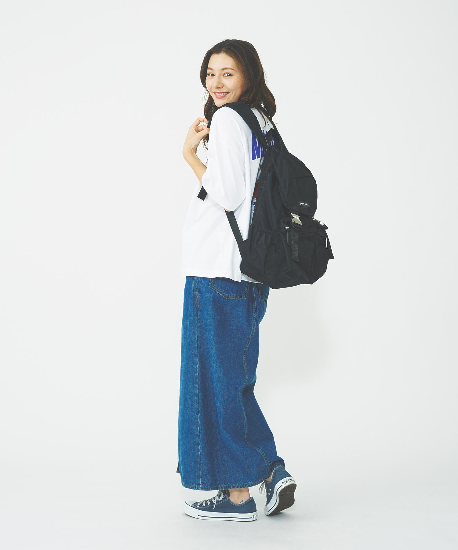 LOGO PLATE BACKPACK MILKFED.