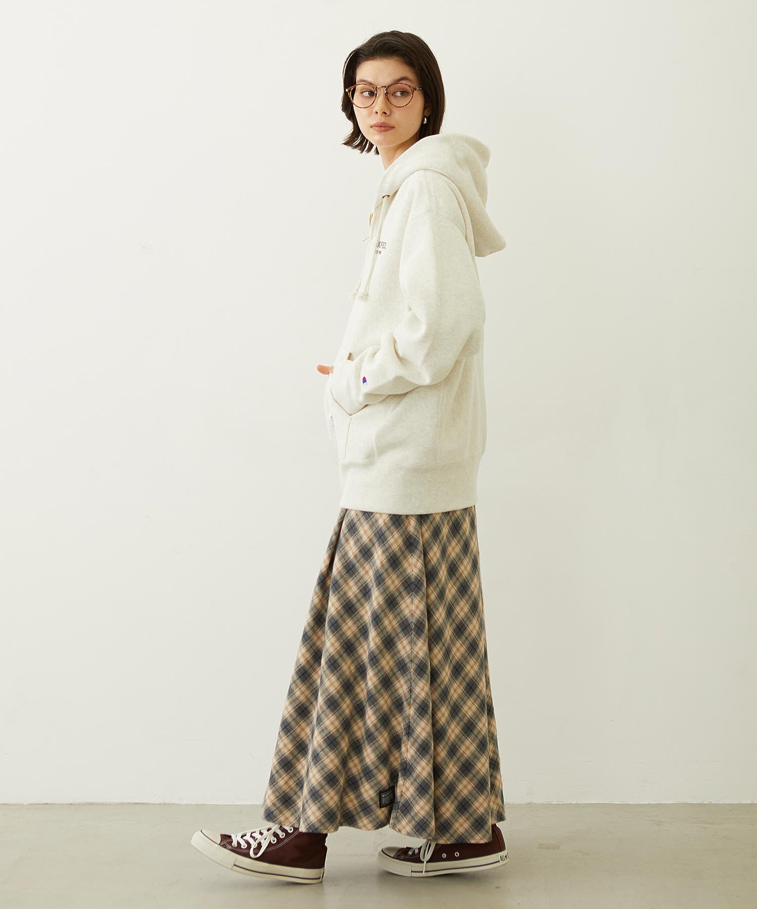 MILKFED. × CHAMPION SWEAT ZIP HOODIE