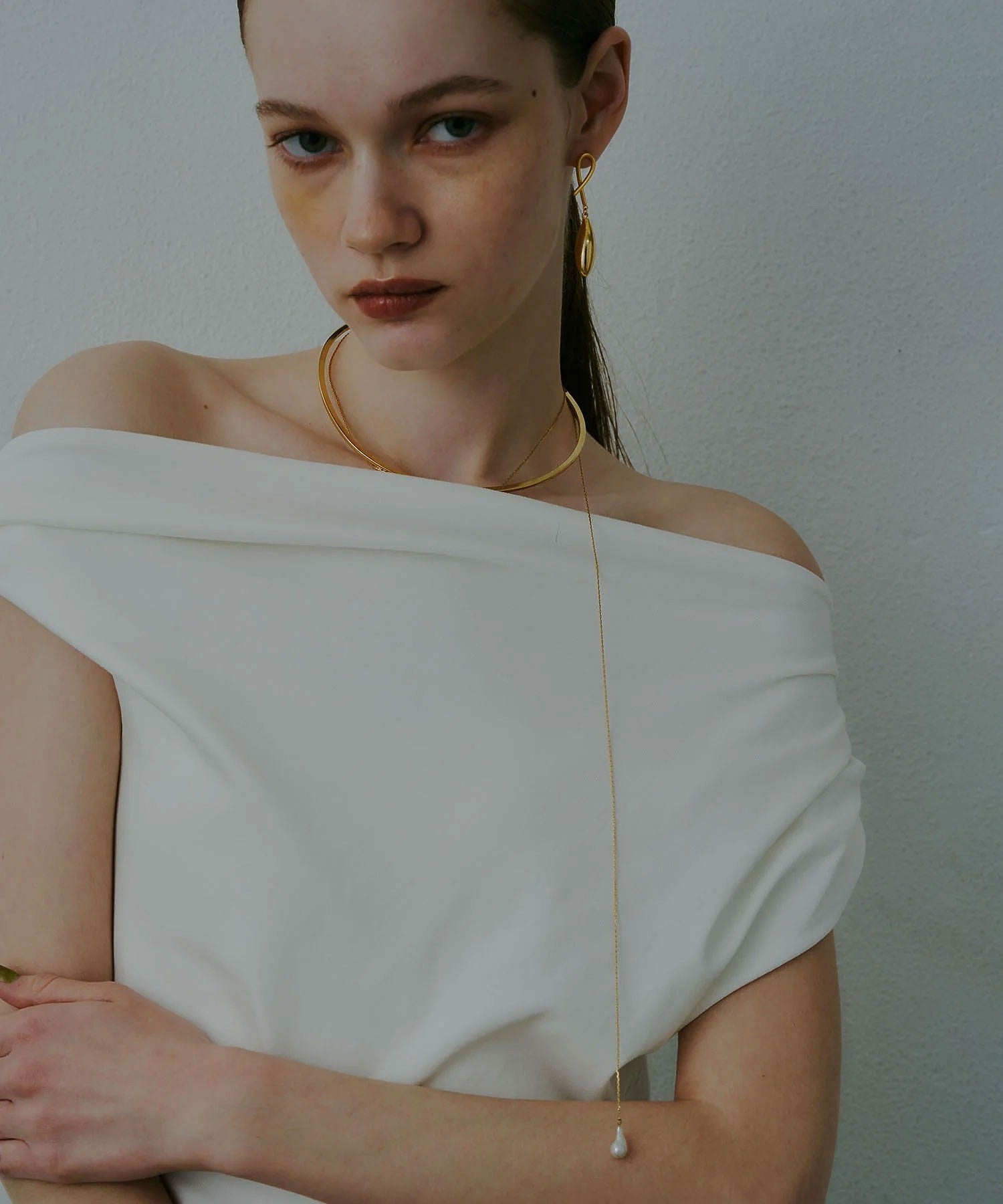 loni/BUD MULTIWAY PEARL CHOKER