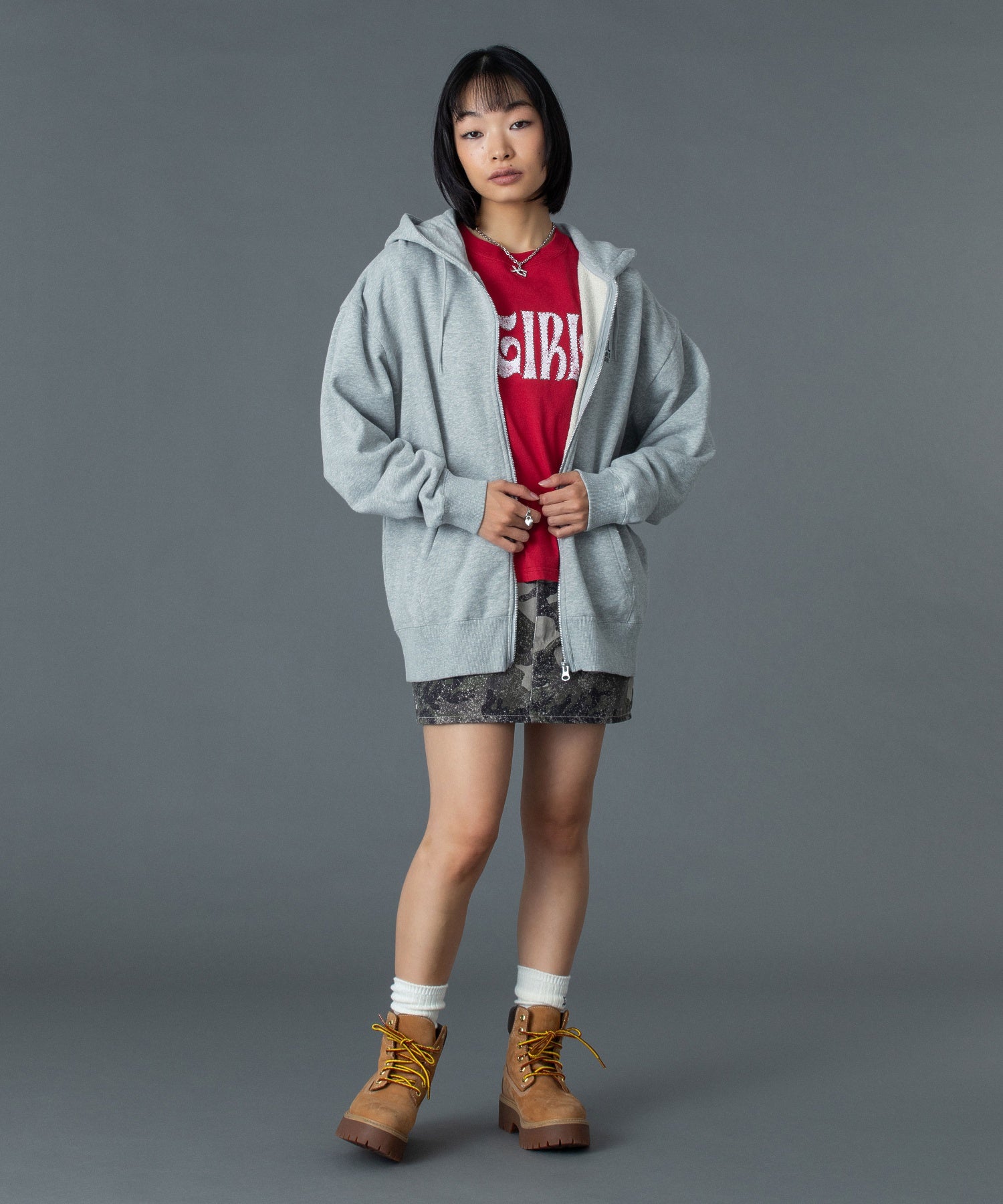 FLAP POCKET MINI SKIRT