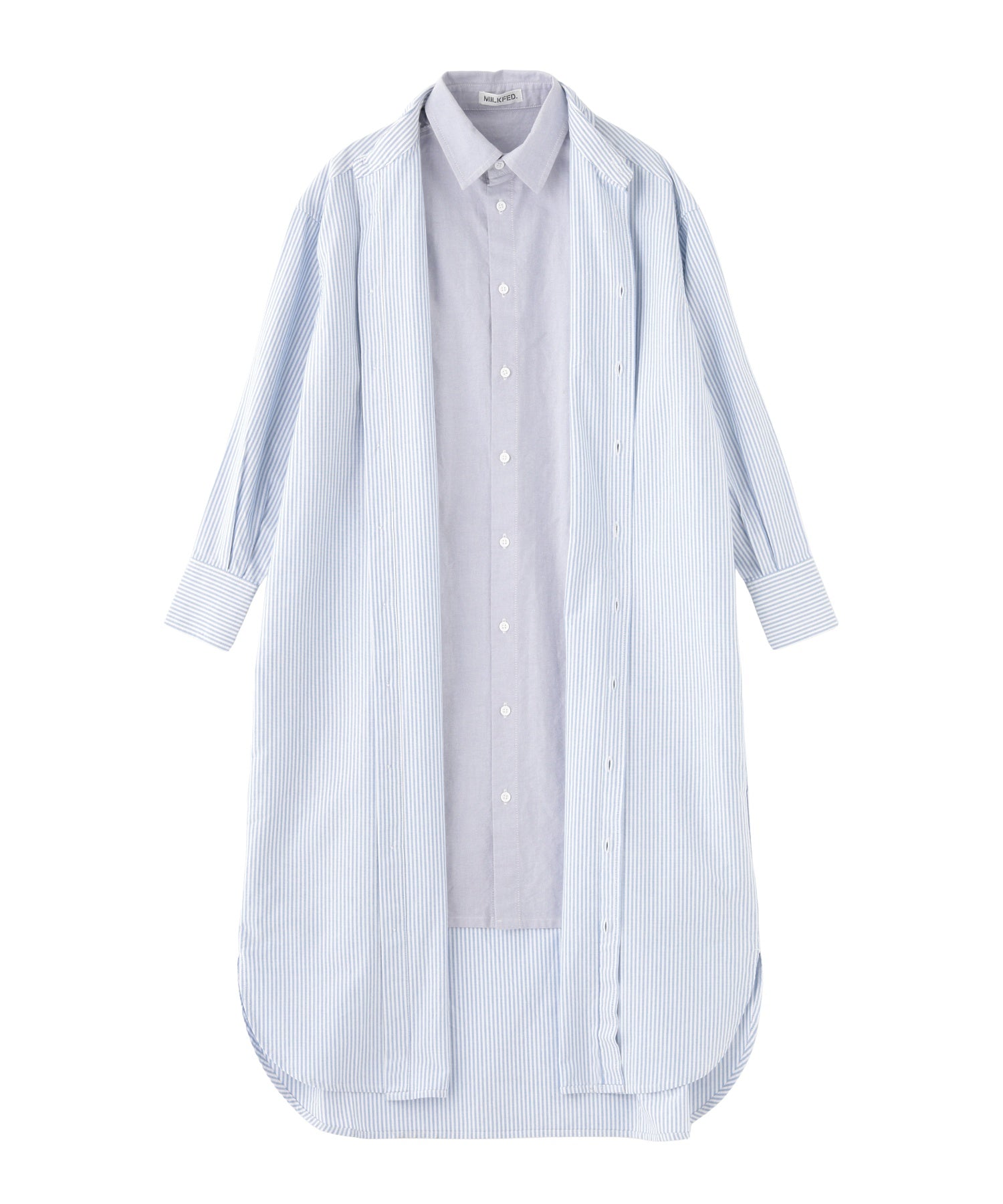 LAYERED SHIRTS DRESS