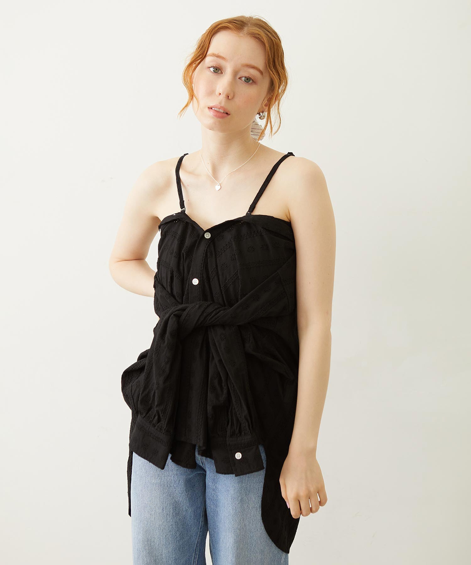 2WAY OVERSIZED SHIRT