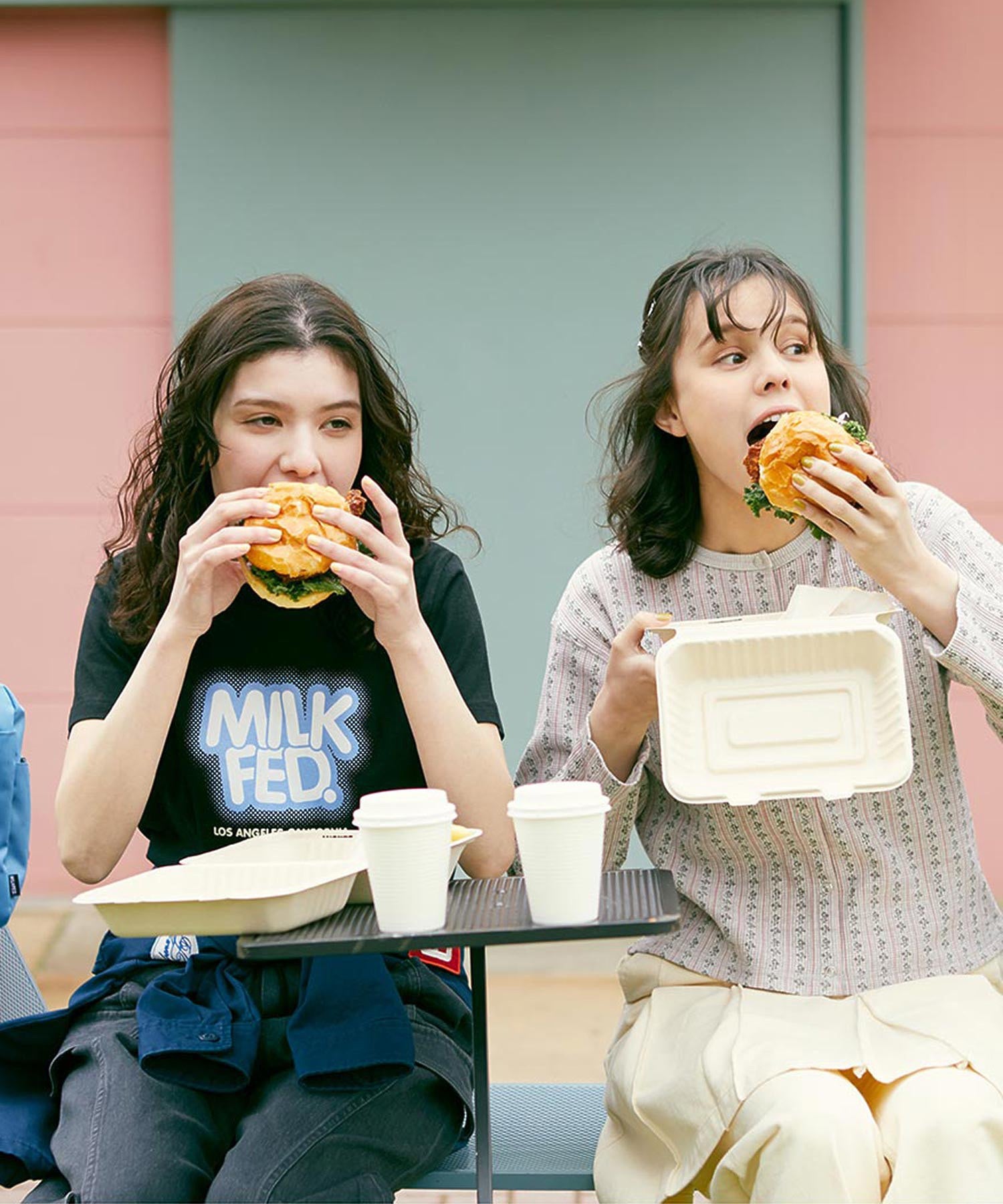 STRIPED FLOWER WAFFLE CARDIGAN
