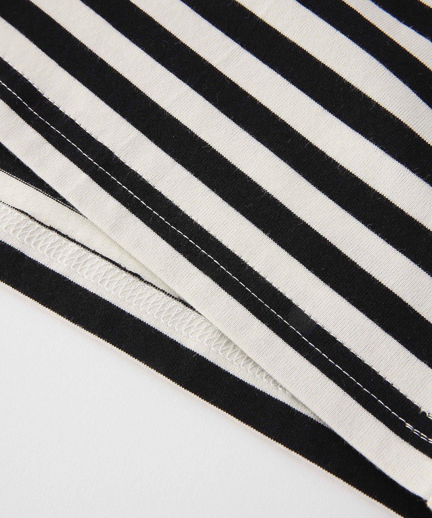 BAR LOGO STRIPED TOP