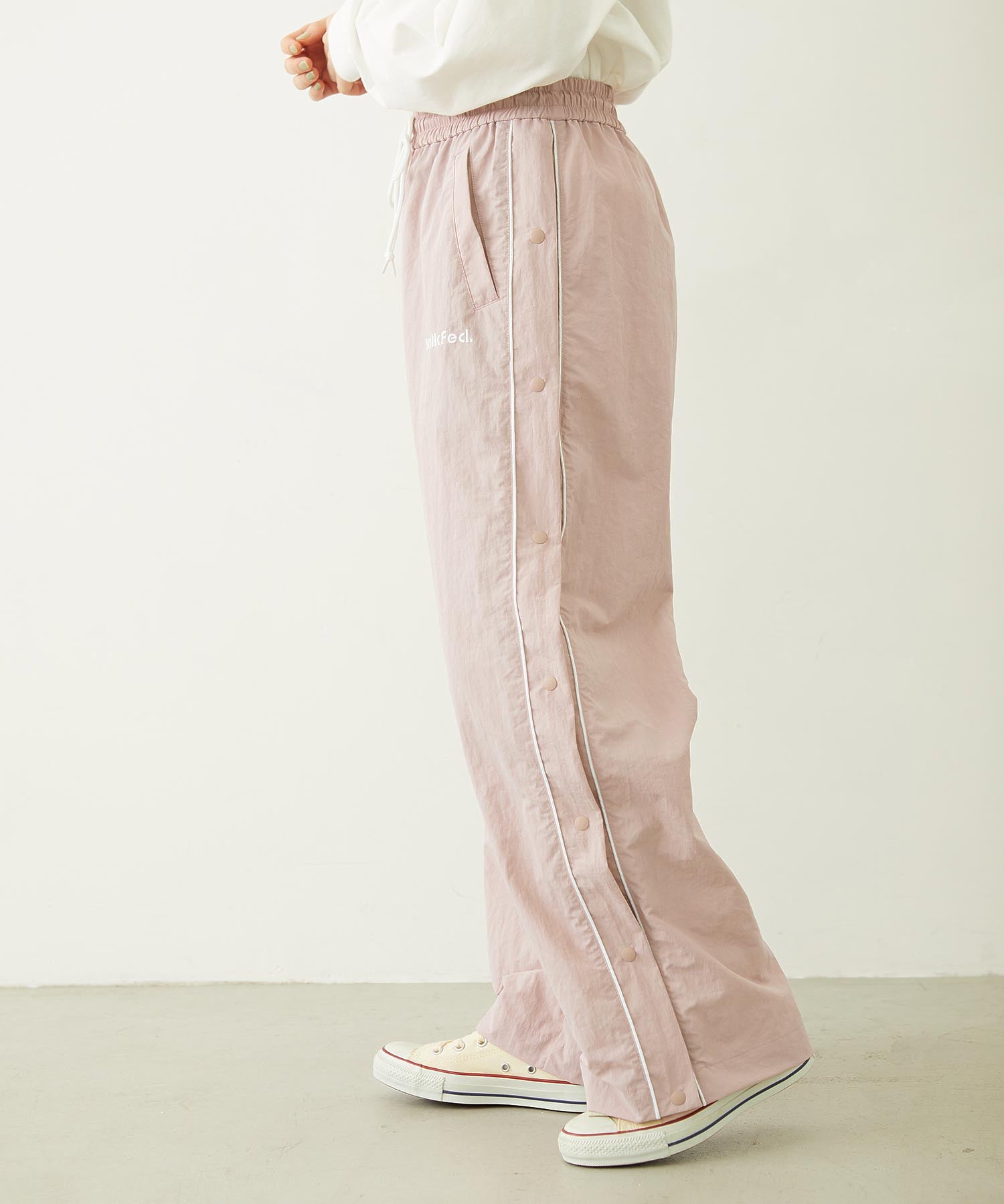 CUTOUT LOGO TRACK PANTS