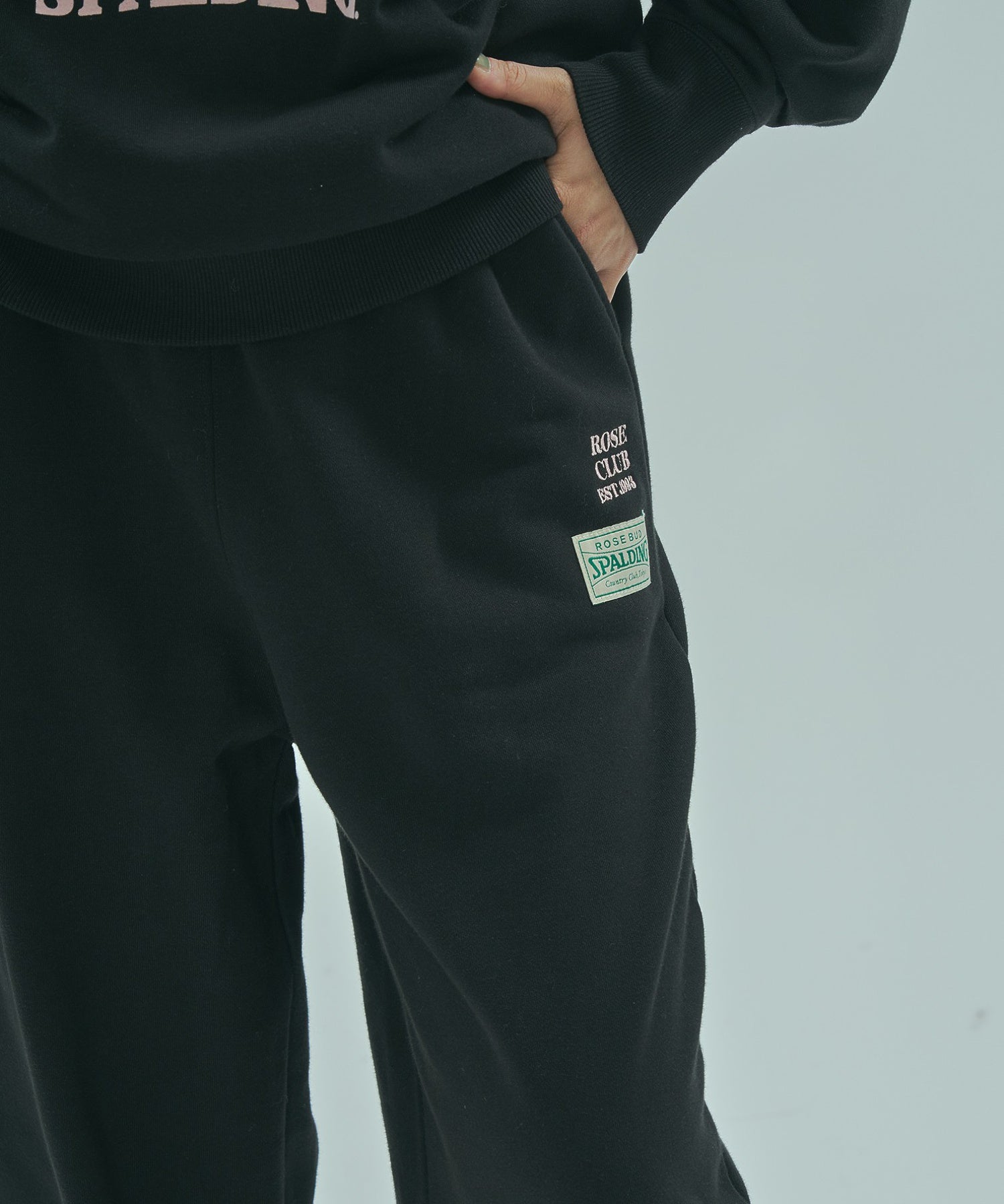 SPALDING x ROSE BUD ATHLETIC CLUB SWEAT PANTS