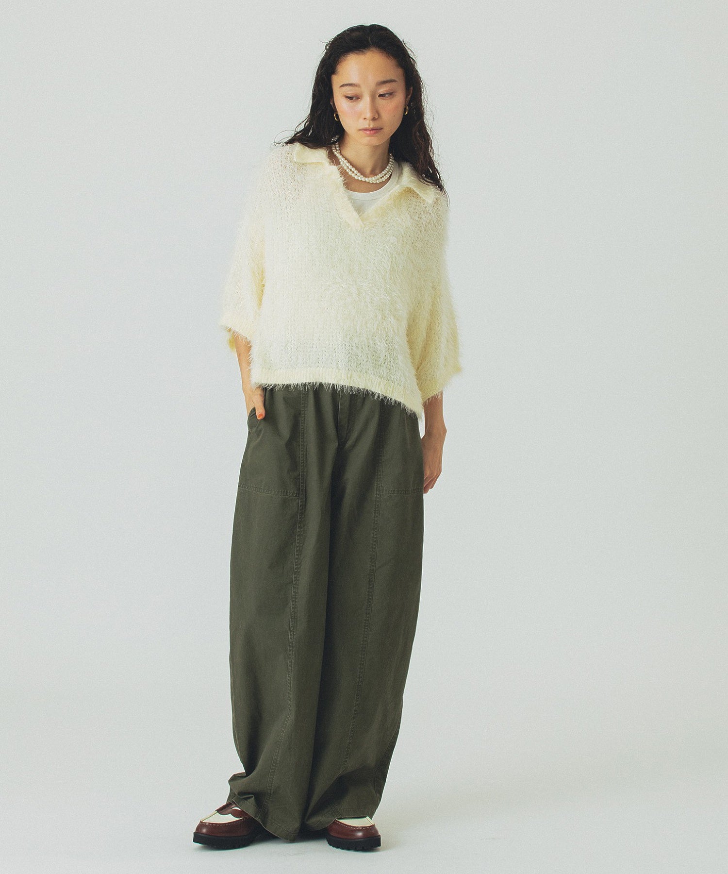 model:161cm 着用サイズ:S