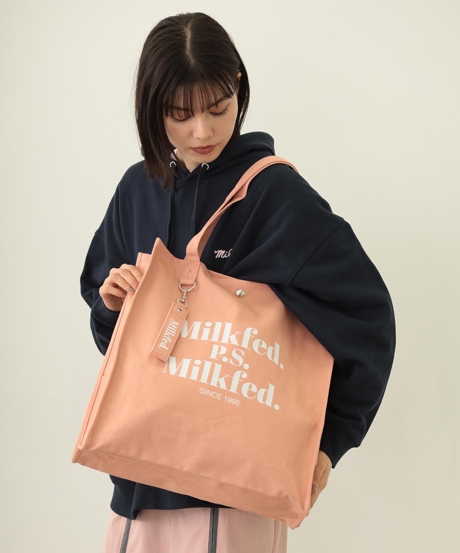 DIDONE LOGO BIG TOTE MILKFED.