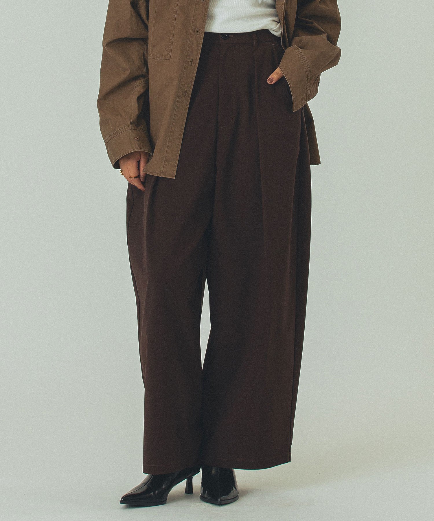 model:168cm 着用サイズ:M