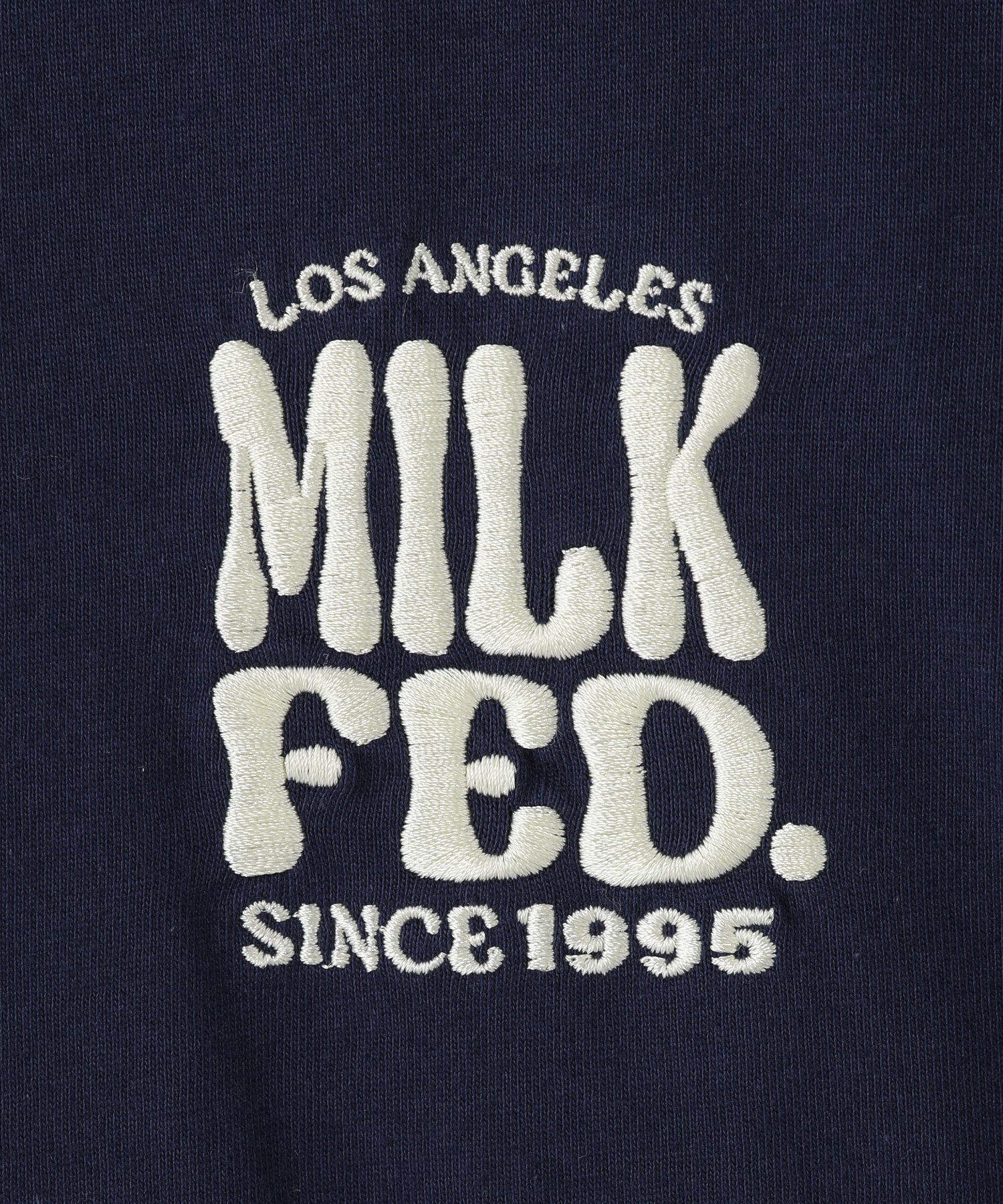 FLOWER DOT PATTERN LOGO WIDE L/S TEE