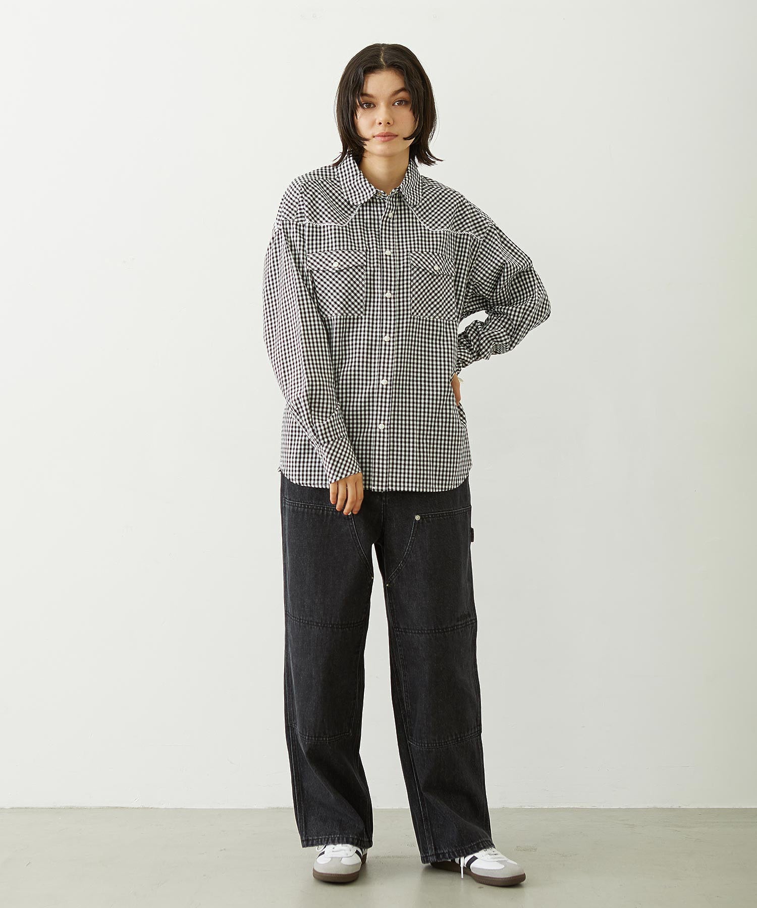 CHECKERED WESTERN SHIRT