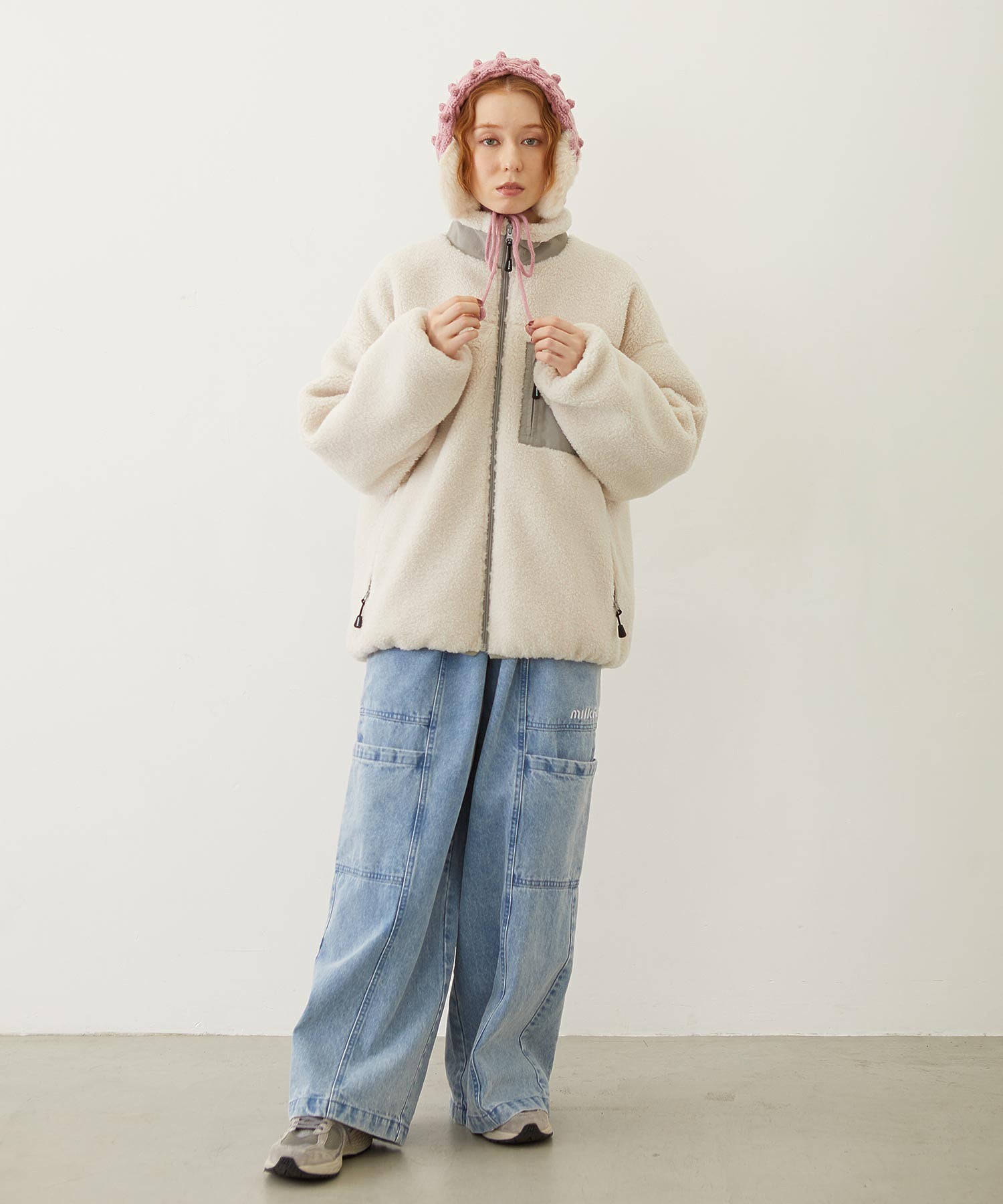CABLE KNIT EARMUFFS