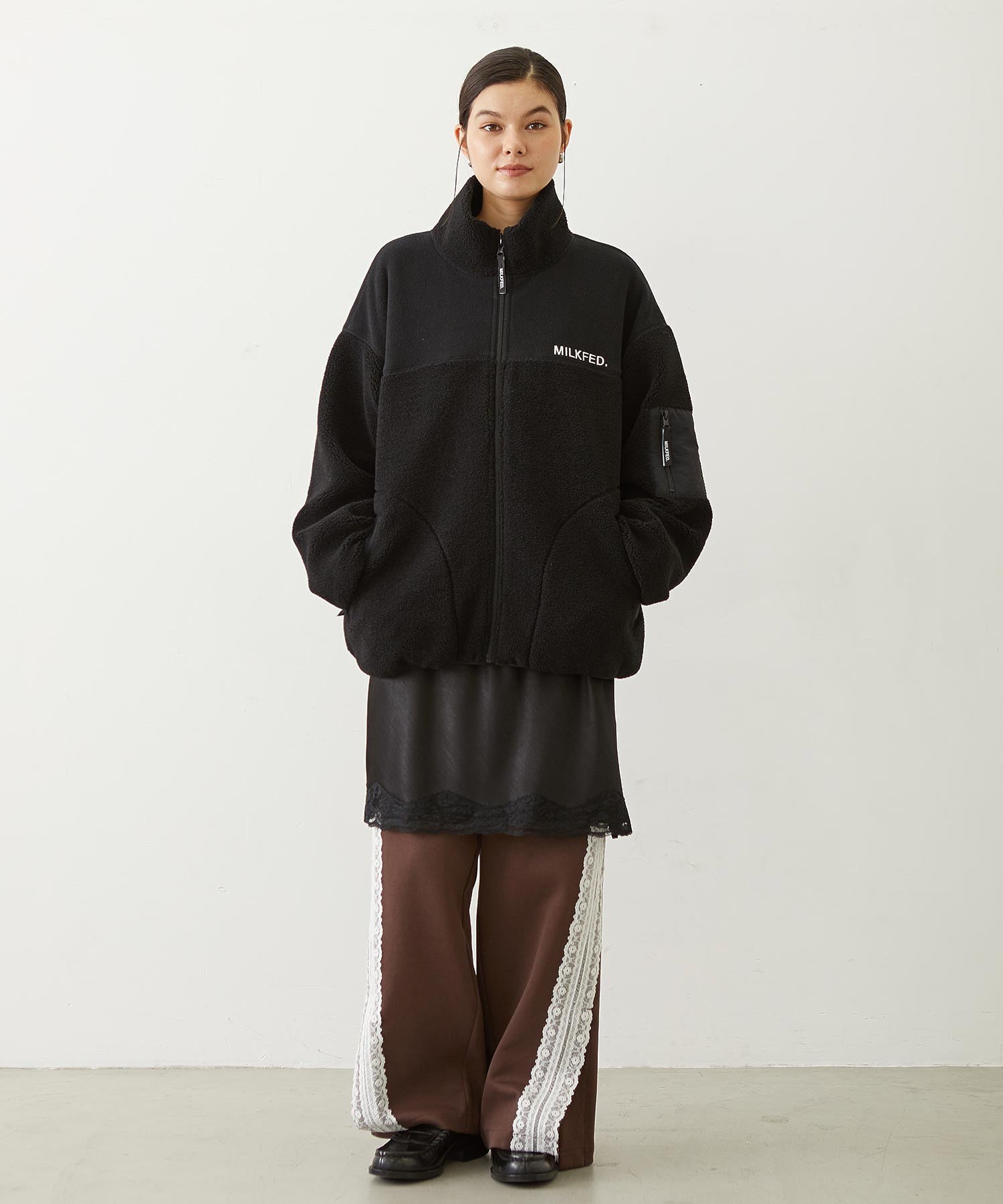 BAR LOGO BOA JACKET