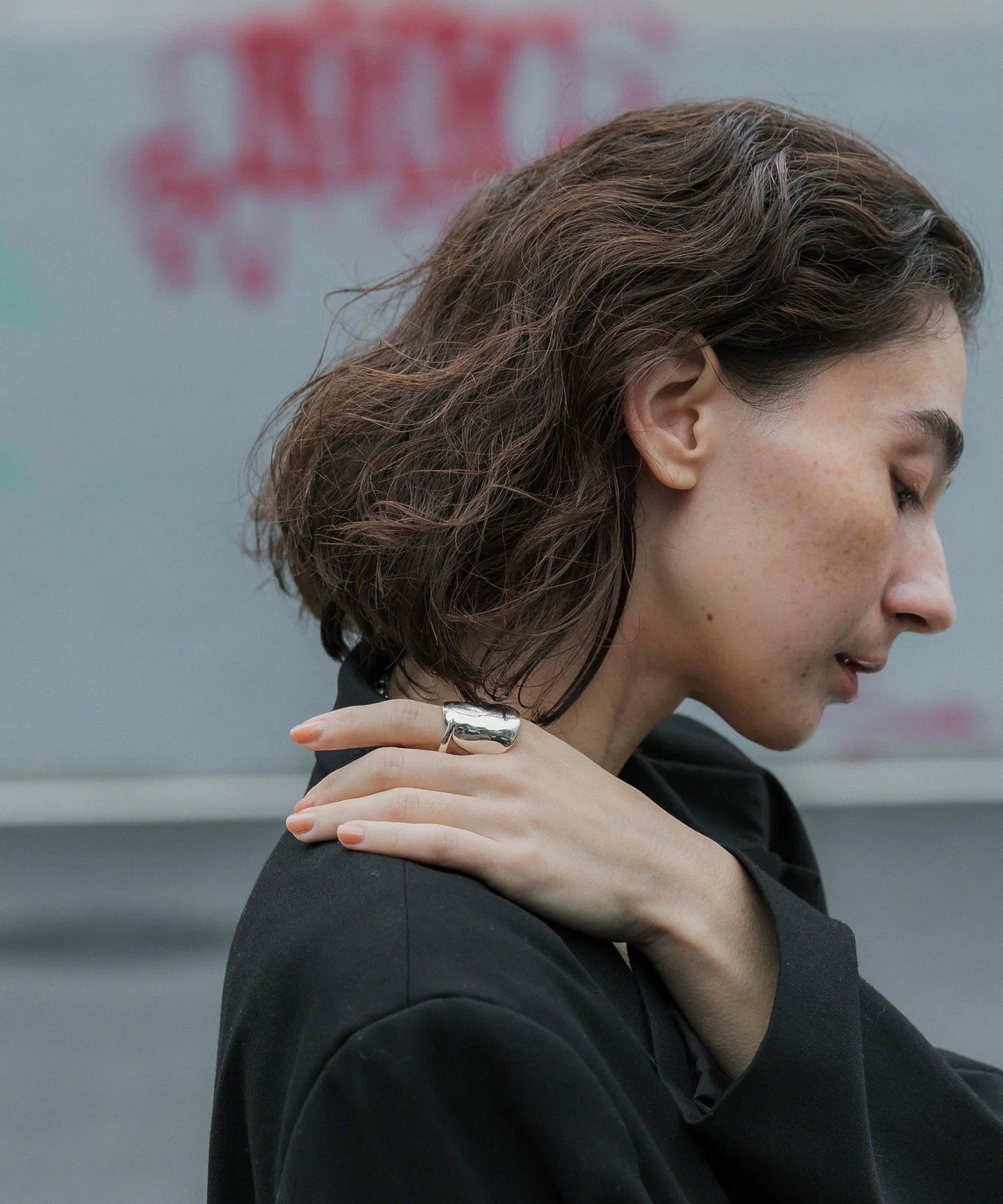 loni/BENJAMIN ASYMMETRY RING