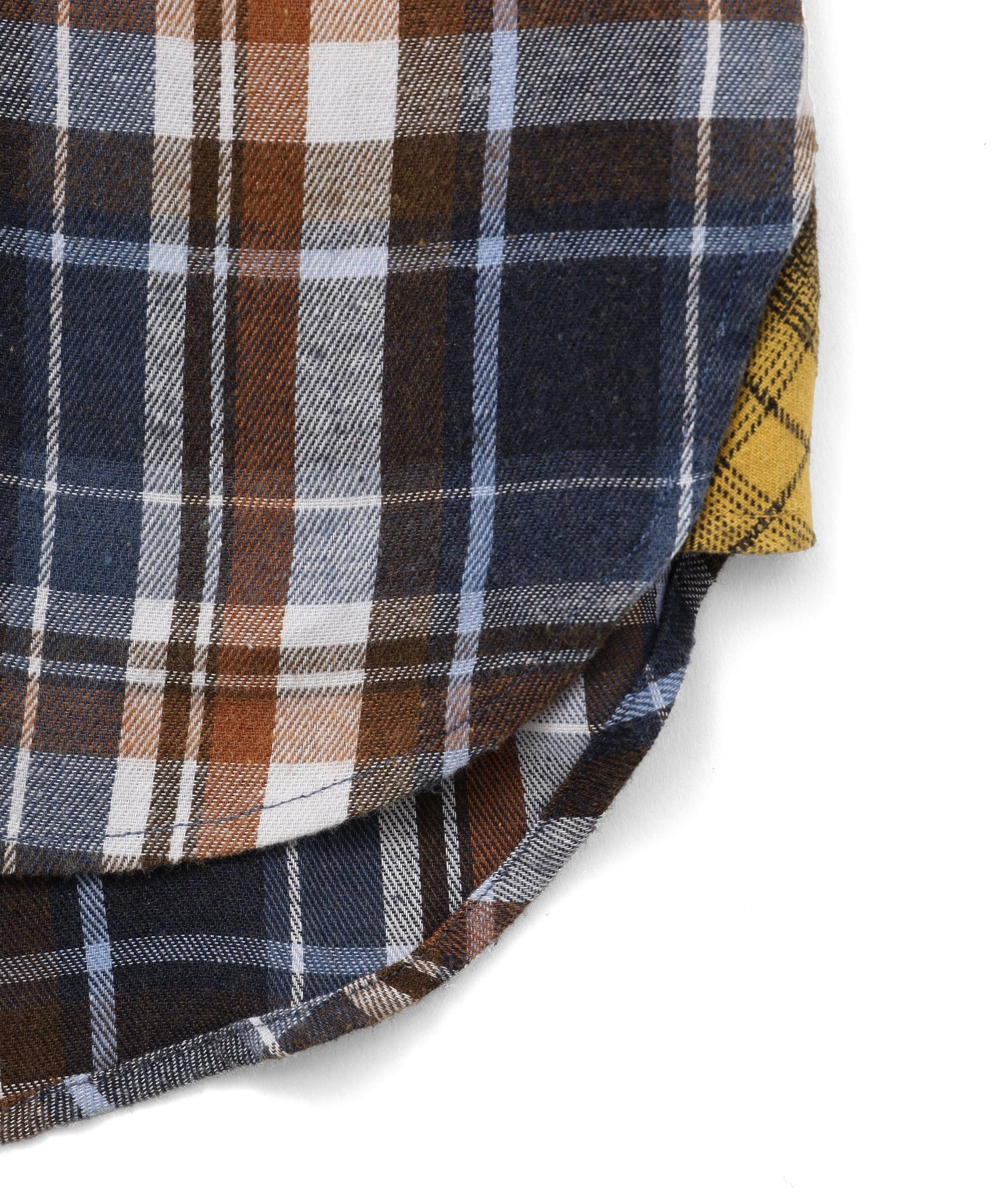 WASHED PANEL SHIRT DRESS