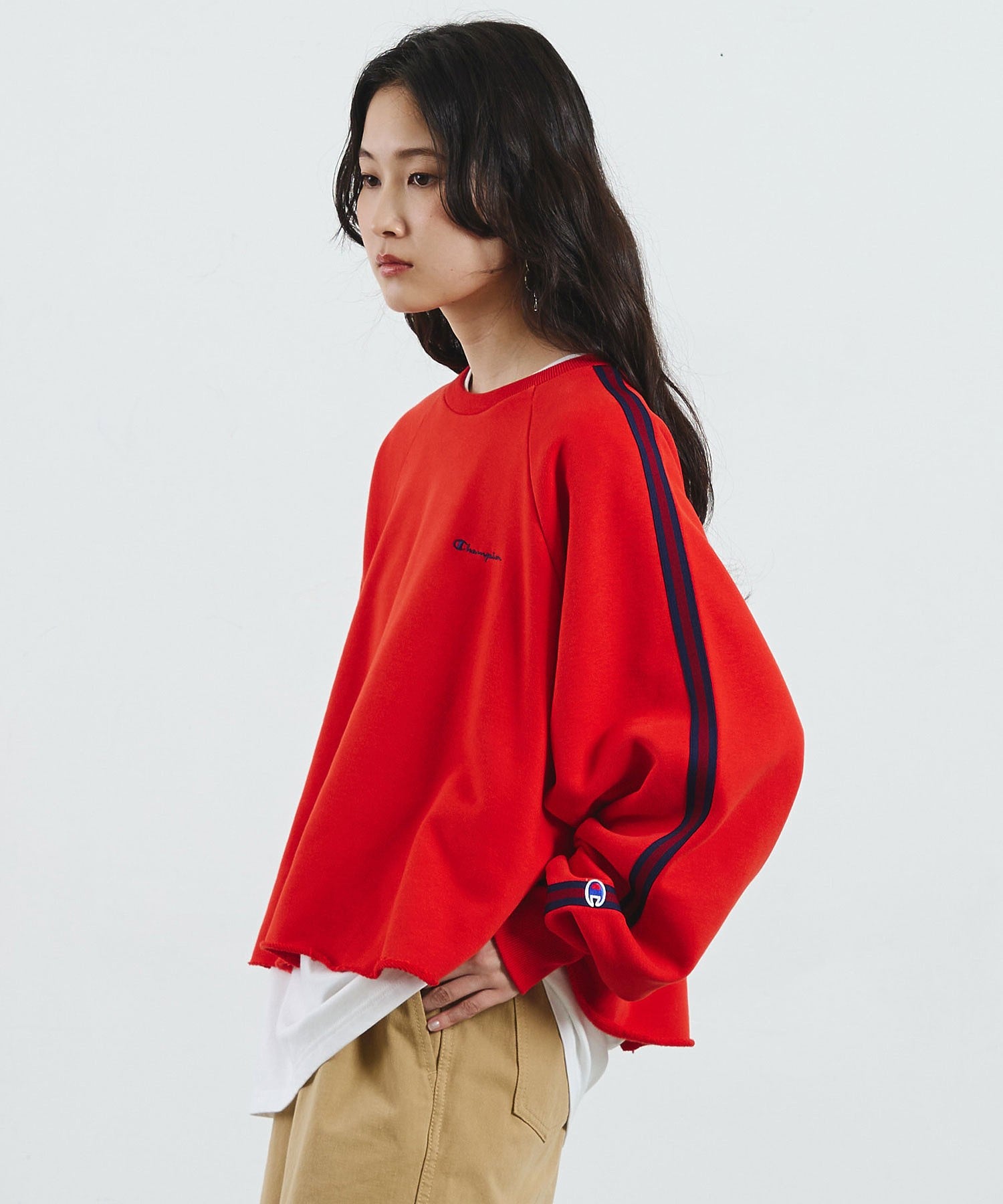 【Champion別注】SIDE LINE SWEAT