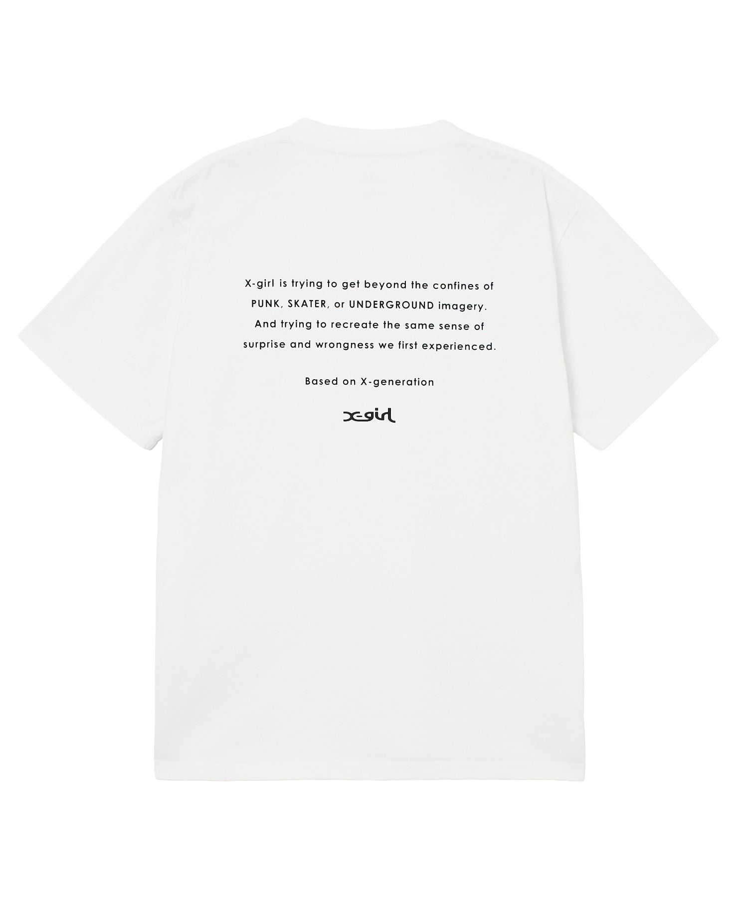 FACE AND WORDS POCKET S/S TEE