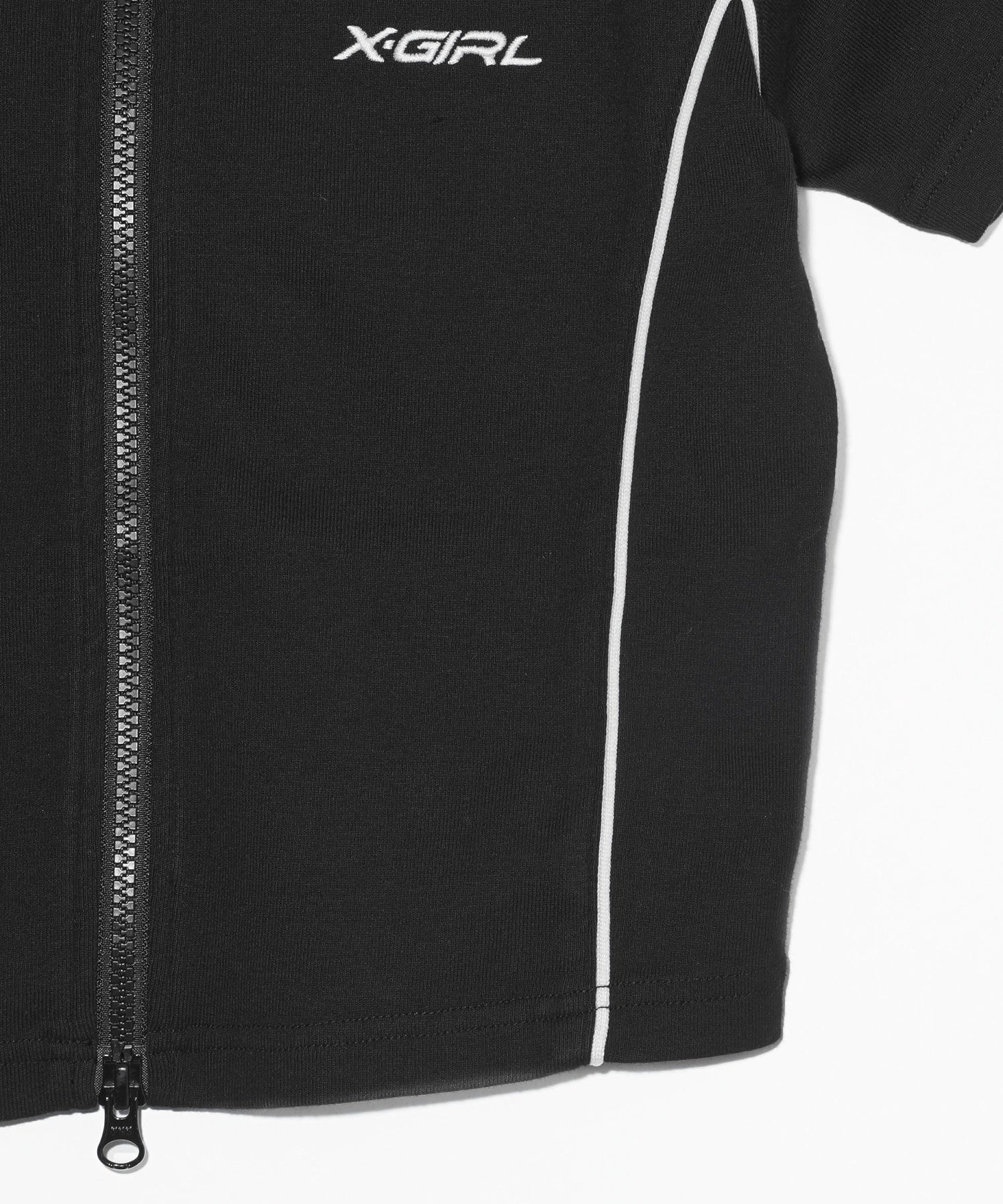 RACING ZIP UP TOP