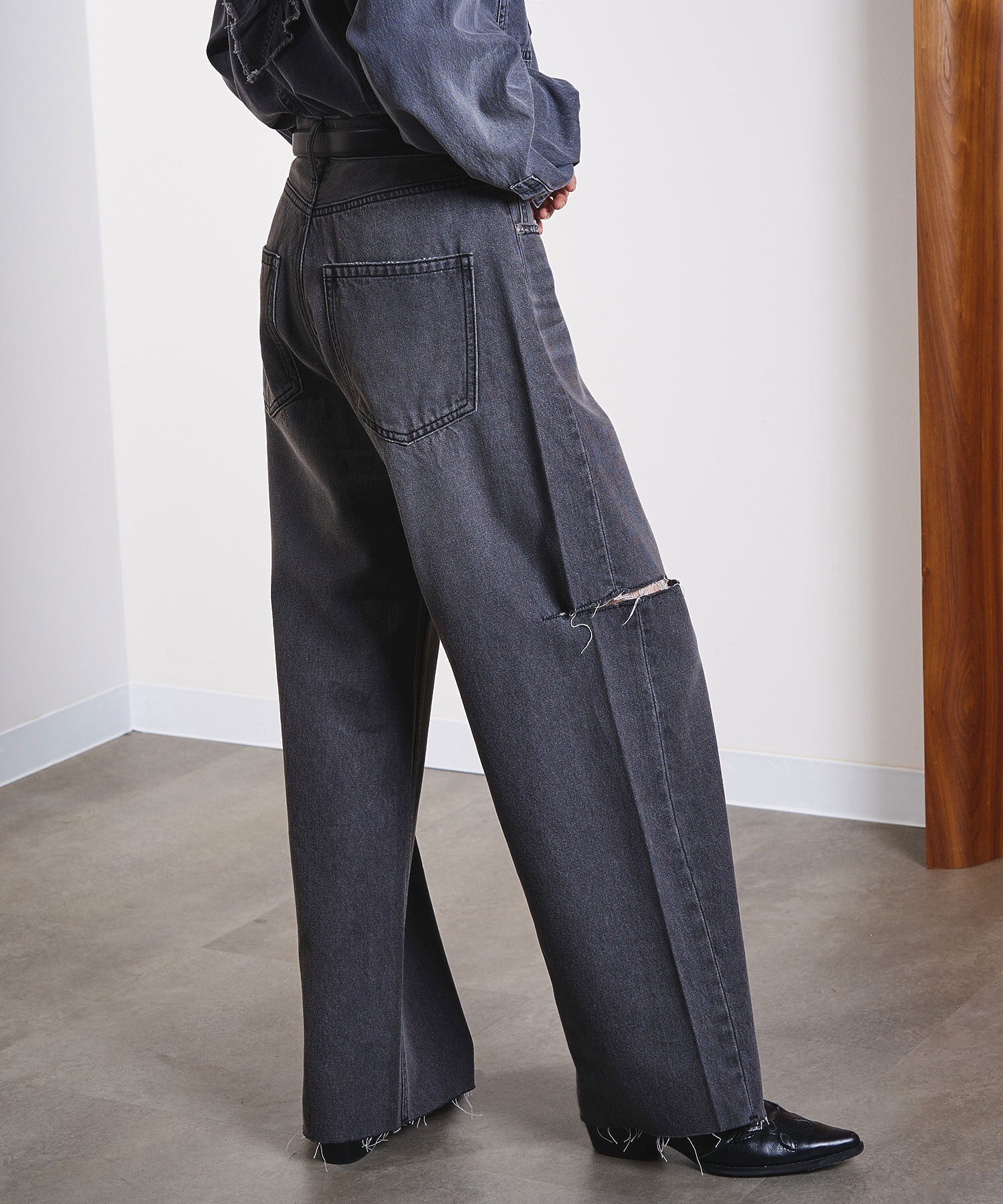 model:161cm 着用サイズ:S