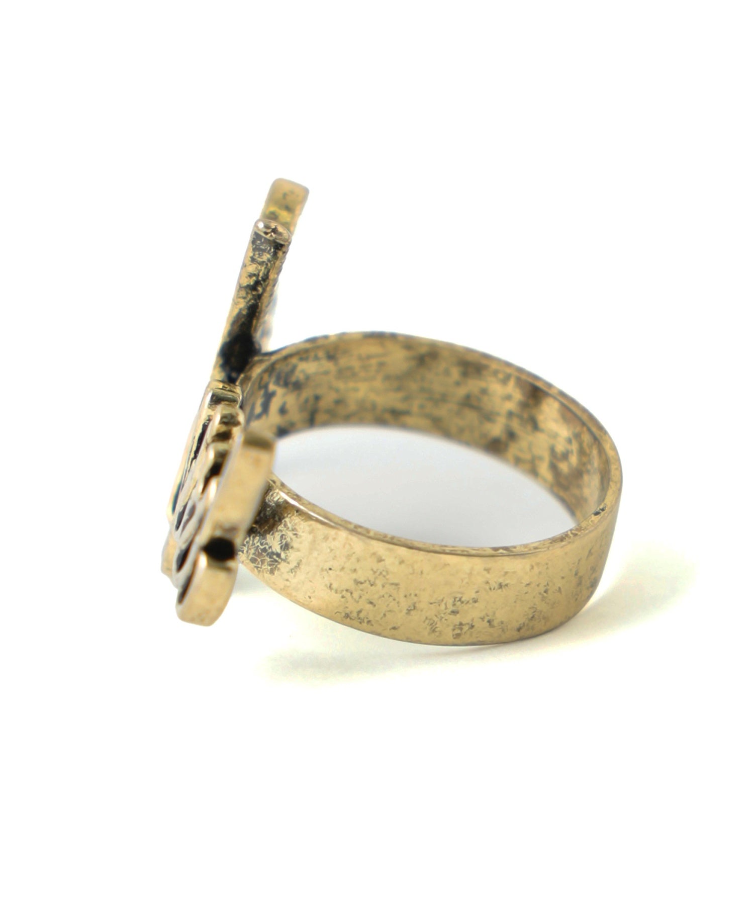 SCRIPT LOGO BIGGISH RING