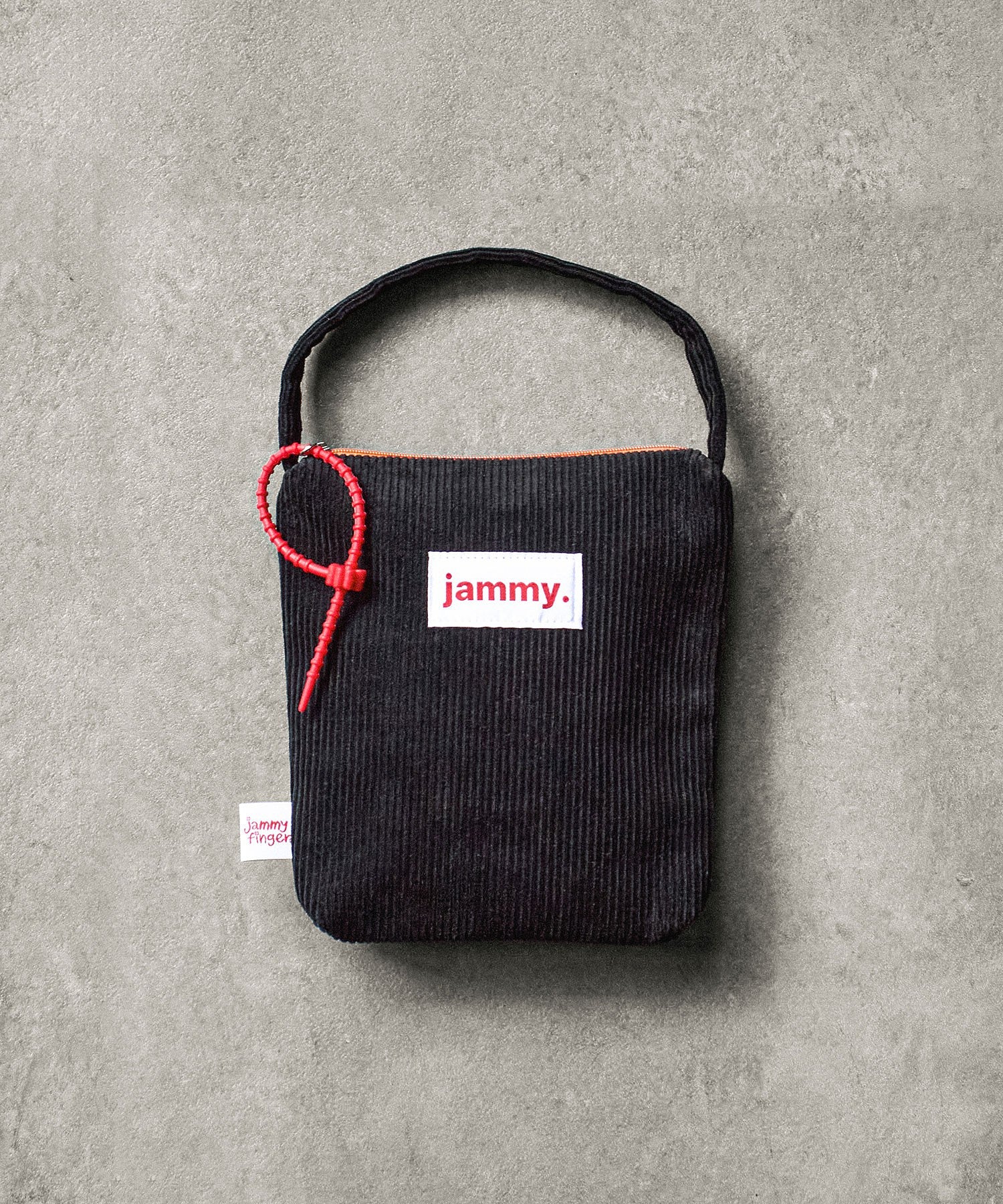 JAMMY FINGER/CORDUROY SMALL BAG
