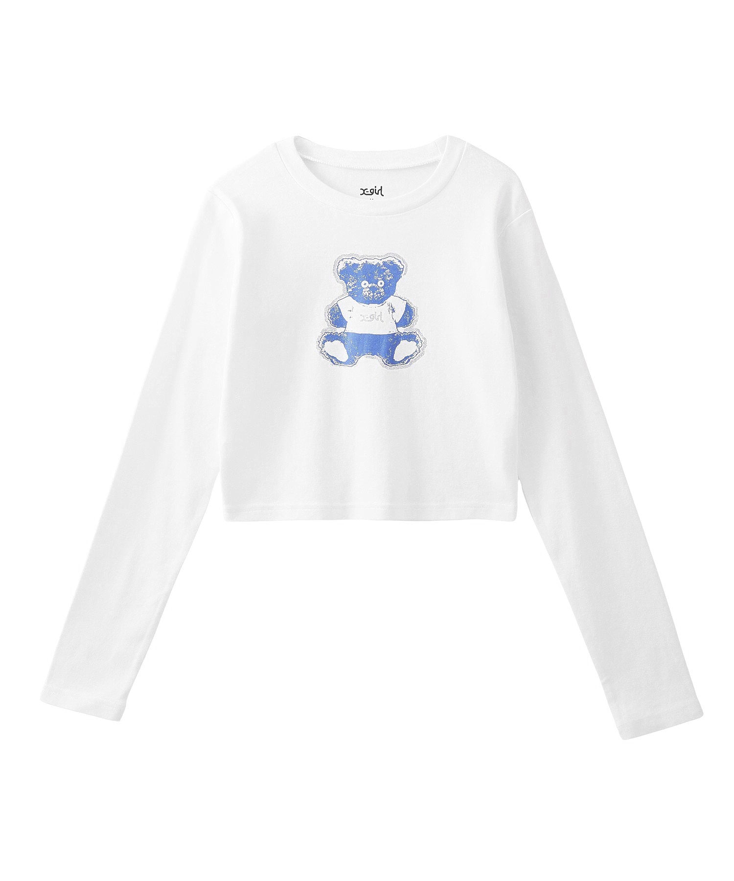 STUFFED BEAR L/S BABY TEE